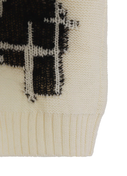 REVERSIBLE INTARSIA W JQ CARDIGAN