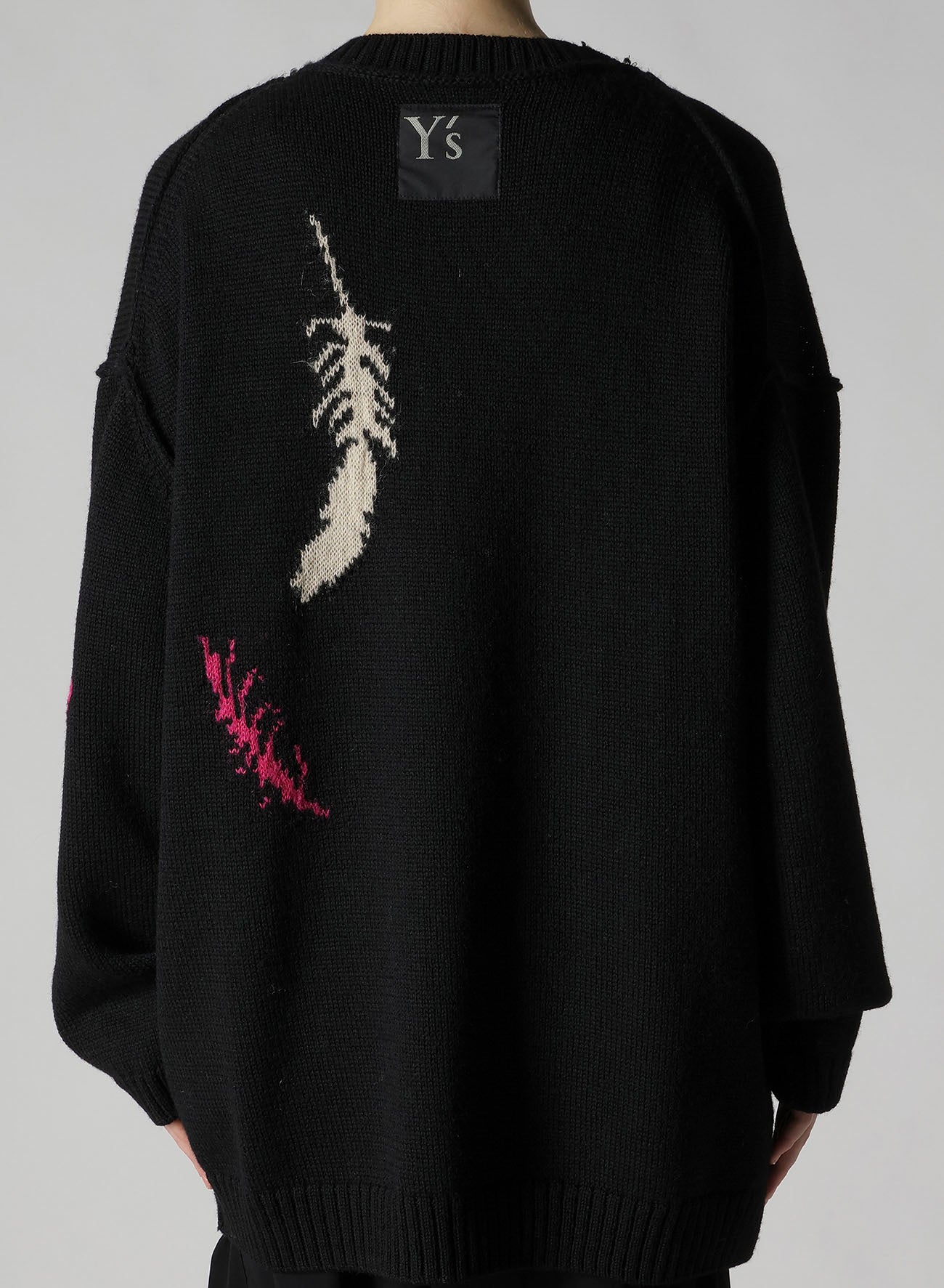 REVERSIBLE INTARSIA W JQ CARDIGAN