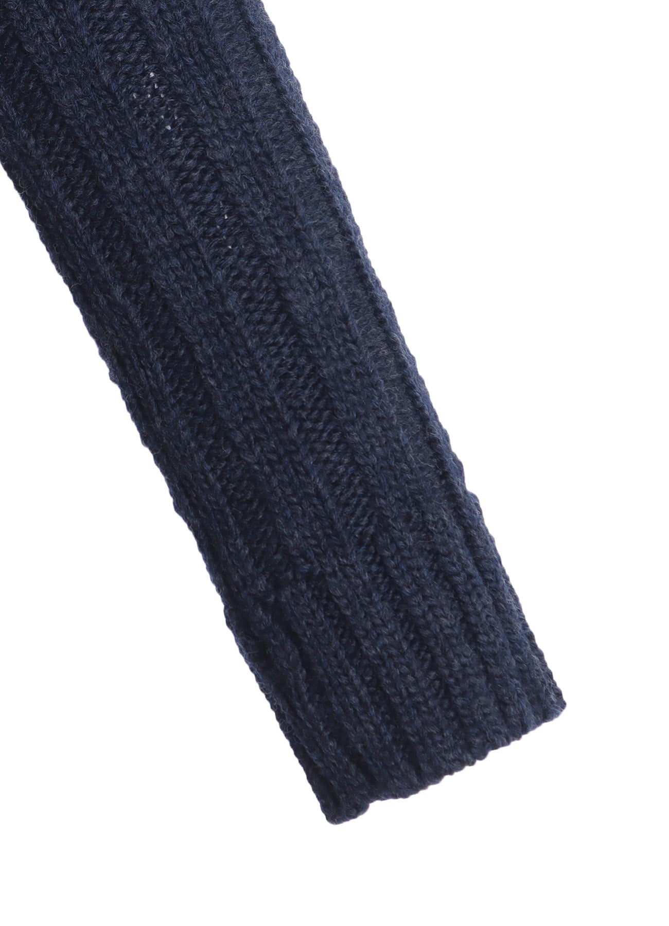 KNIT CONBINATION HIGH NECK DRESS