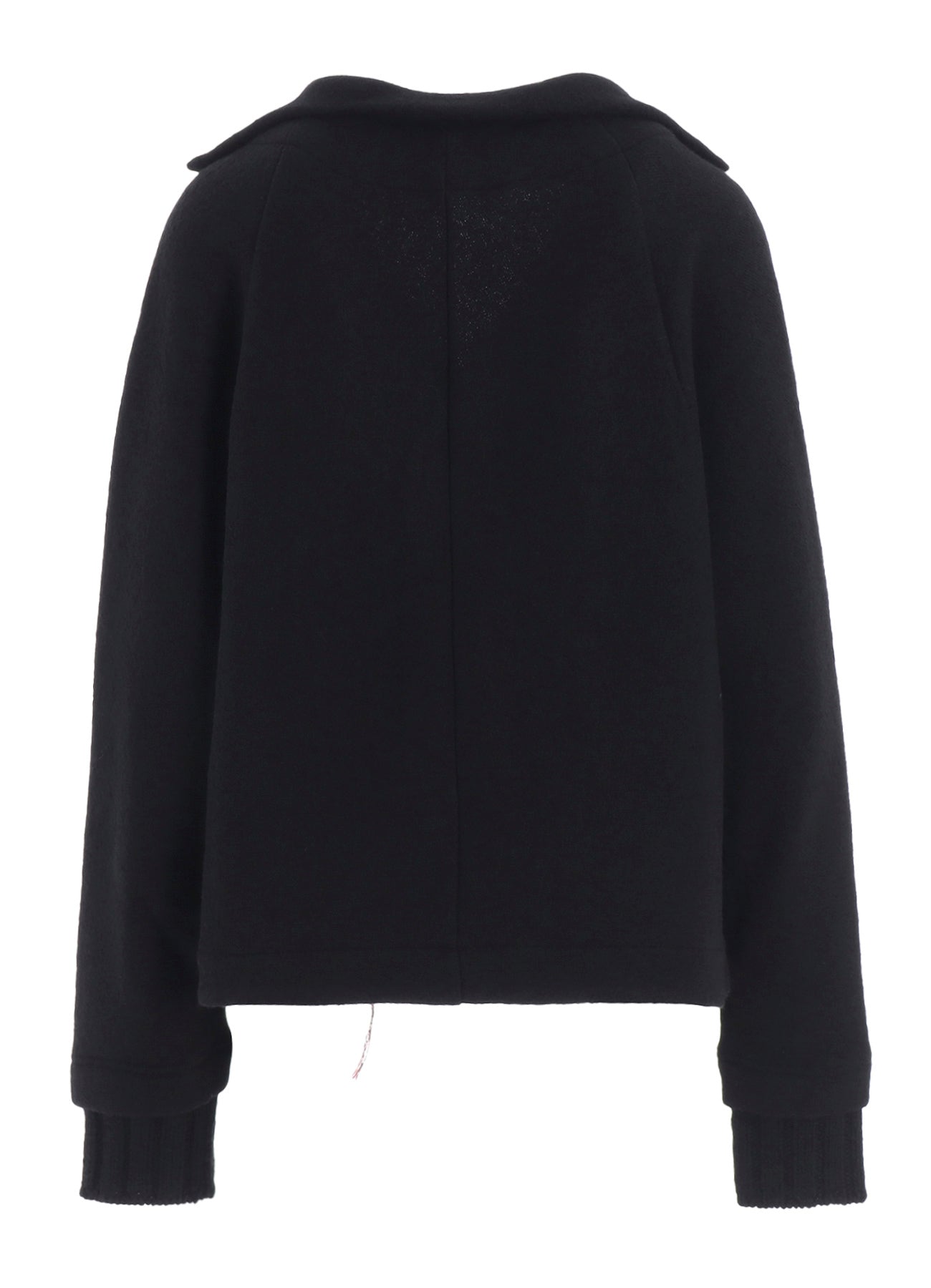 KNIT COMBINATION SHORT JACKET