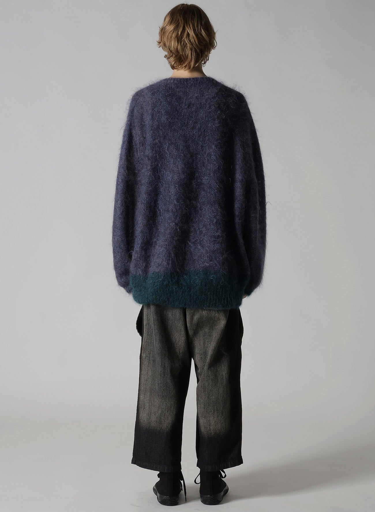 COLOR SCHEME MOHAIR PULLOVER