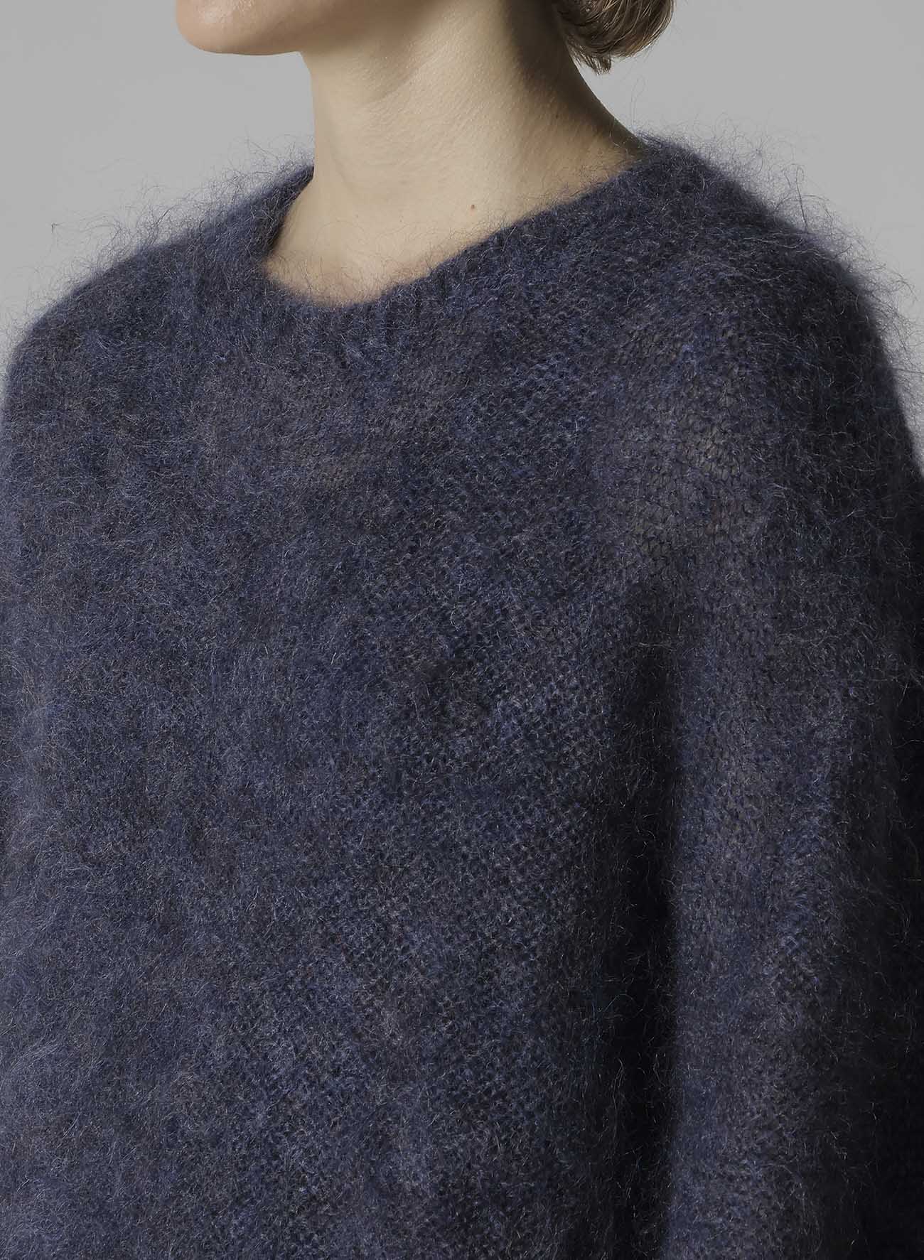 COLOR SCHEME MOHAIR PULLOVER