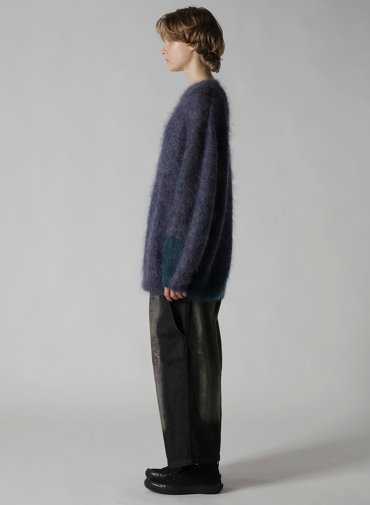 COLOR SCHEME MOHAIR PULLOVER