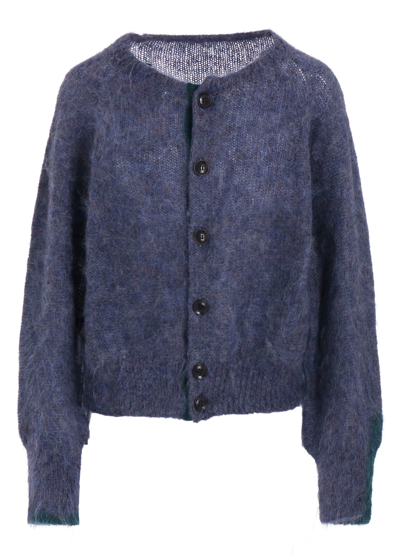 COLOR SCHEME MOHAIR CARDIGAN