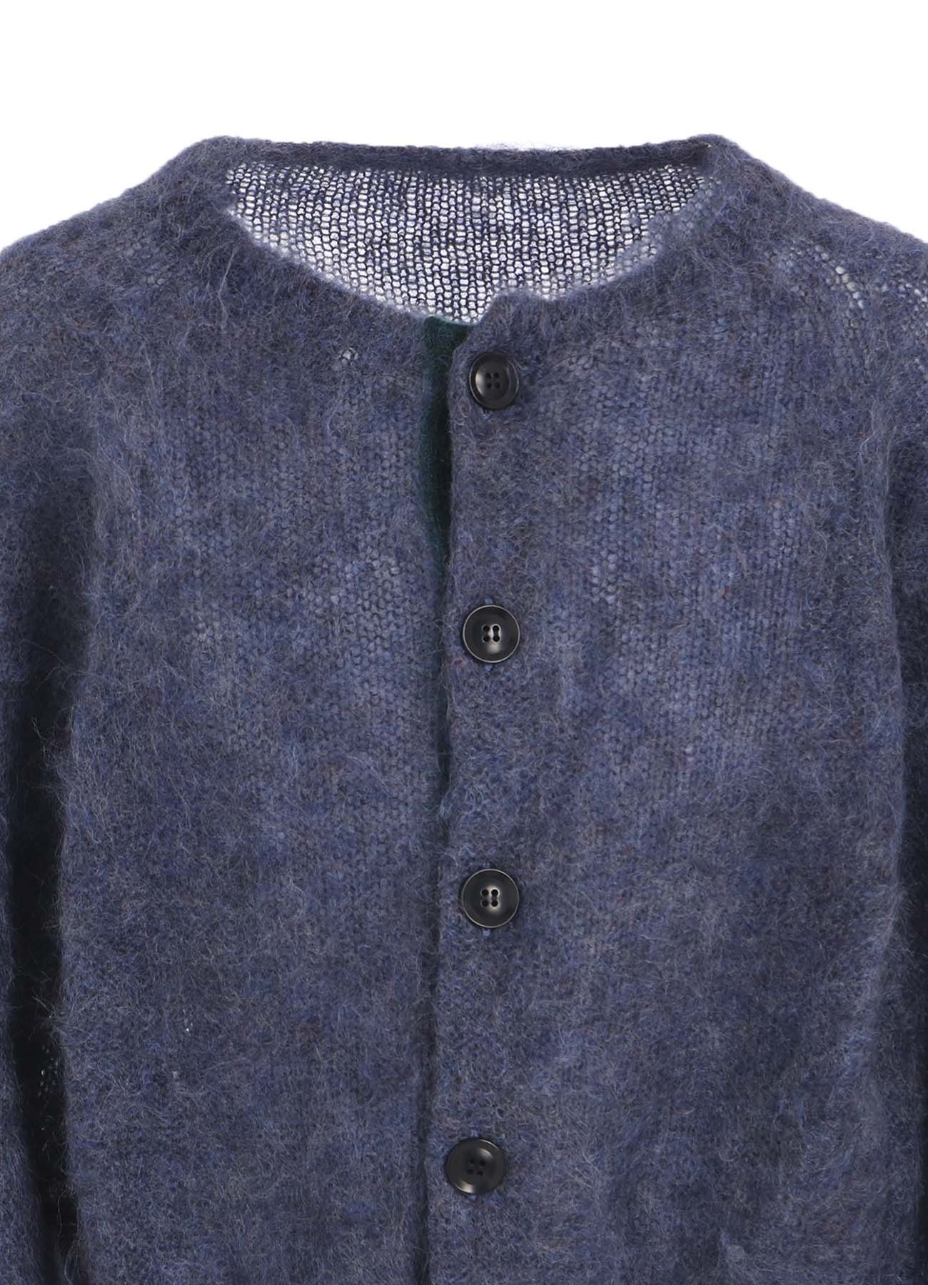 COLOR SCHEME MOHAIR CARDIGAN