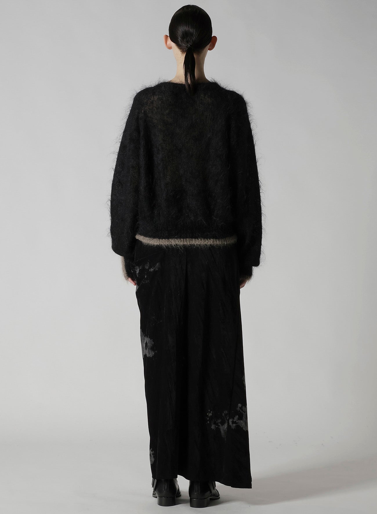 COLOR SCHEME MOHAIR CARDIGAN