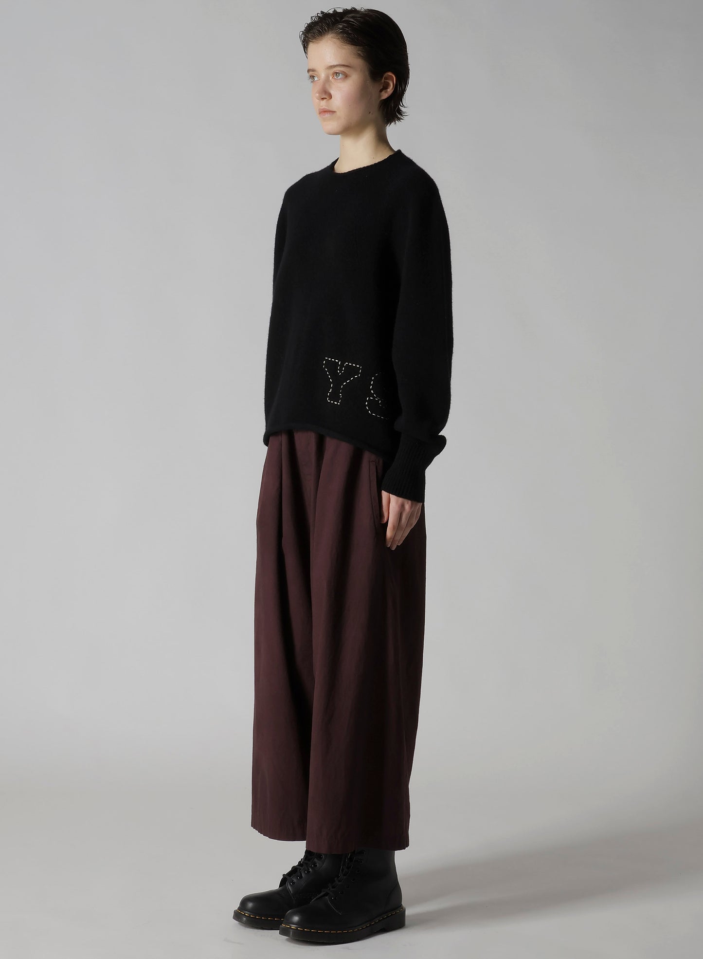 MILLING JERSEY EMBROIDERY PULLOVER