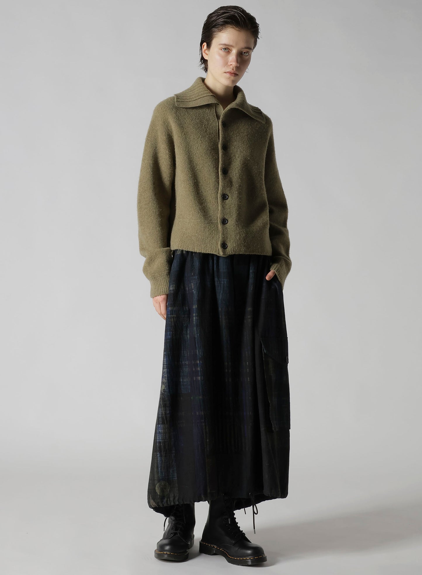 MILLING JERSEY EMBROIDERY CARDIGAN