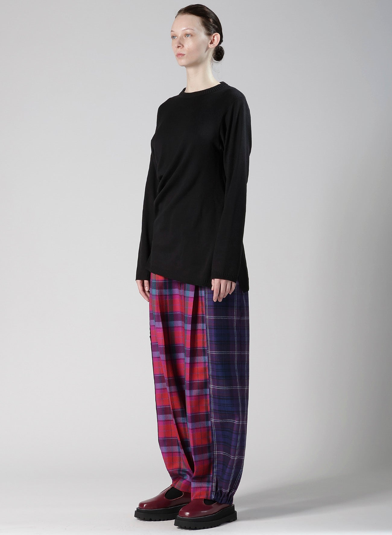 WOOL BLEND TWISTED KNIT