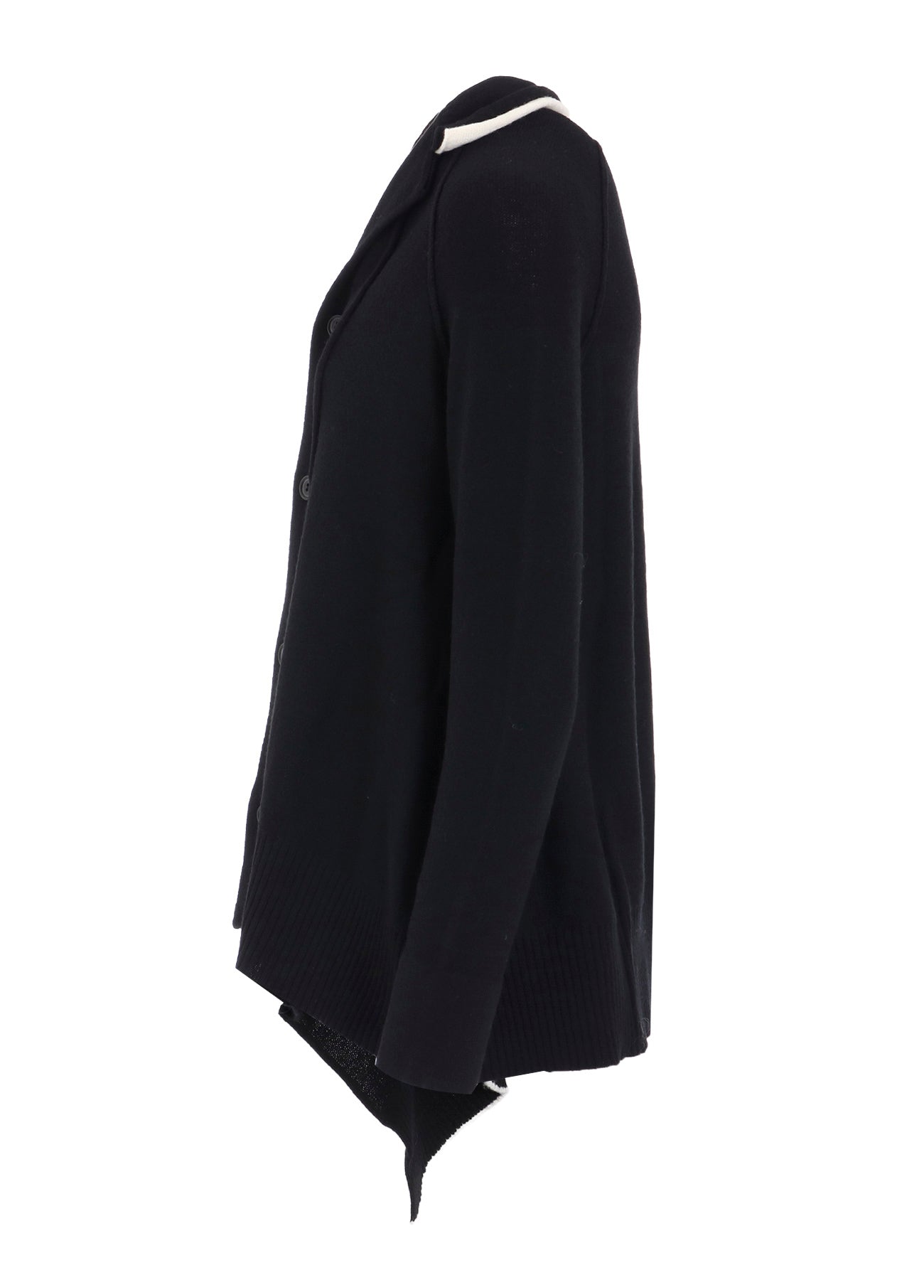 WOOL BREND DRAPED JACKET