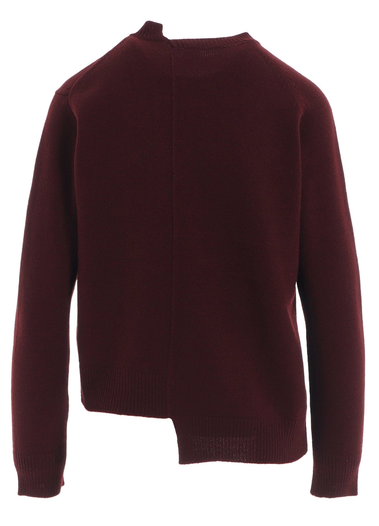 INTARSIA ASYMMETERIC PULLOVER