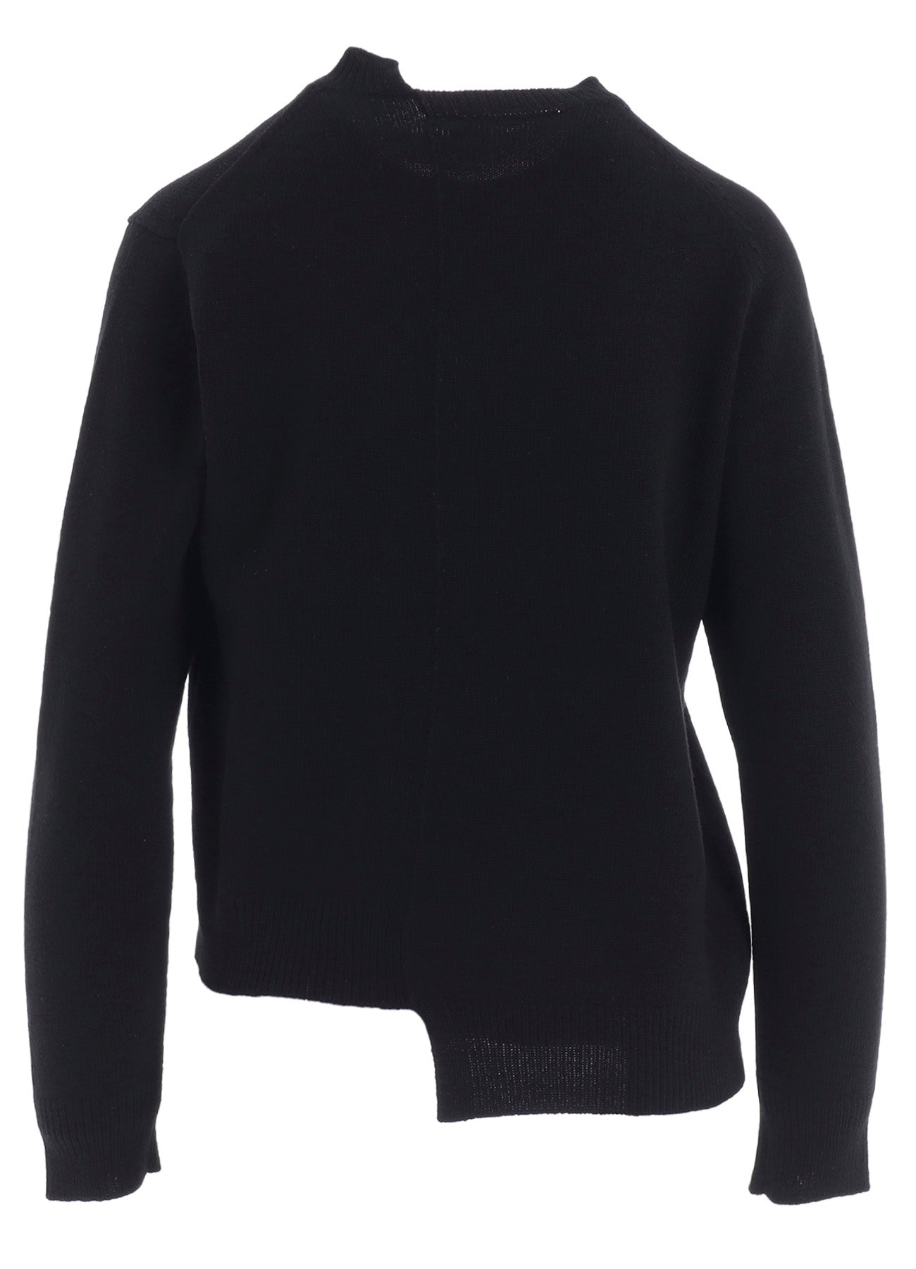 INTARSIA ASYMMETERIC PULLOVER