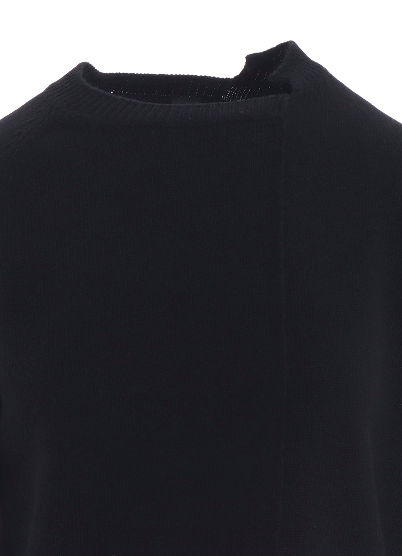 INTARSIA ASYMMETERIC PULLOVER