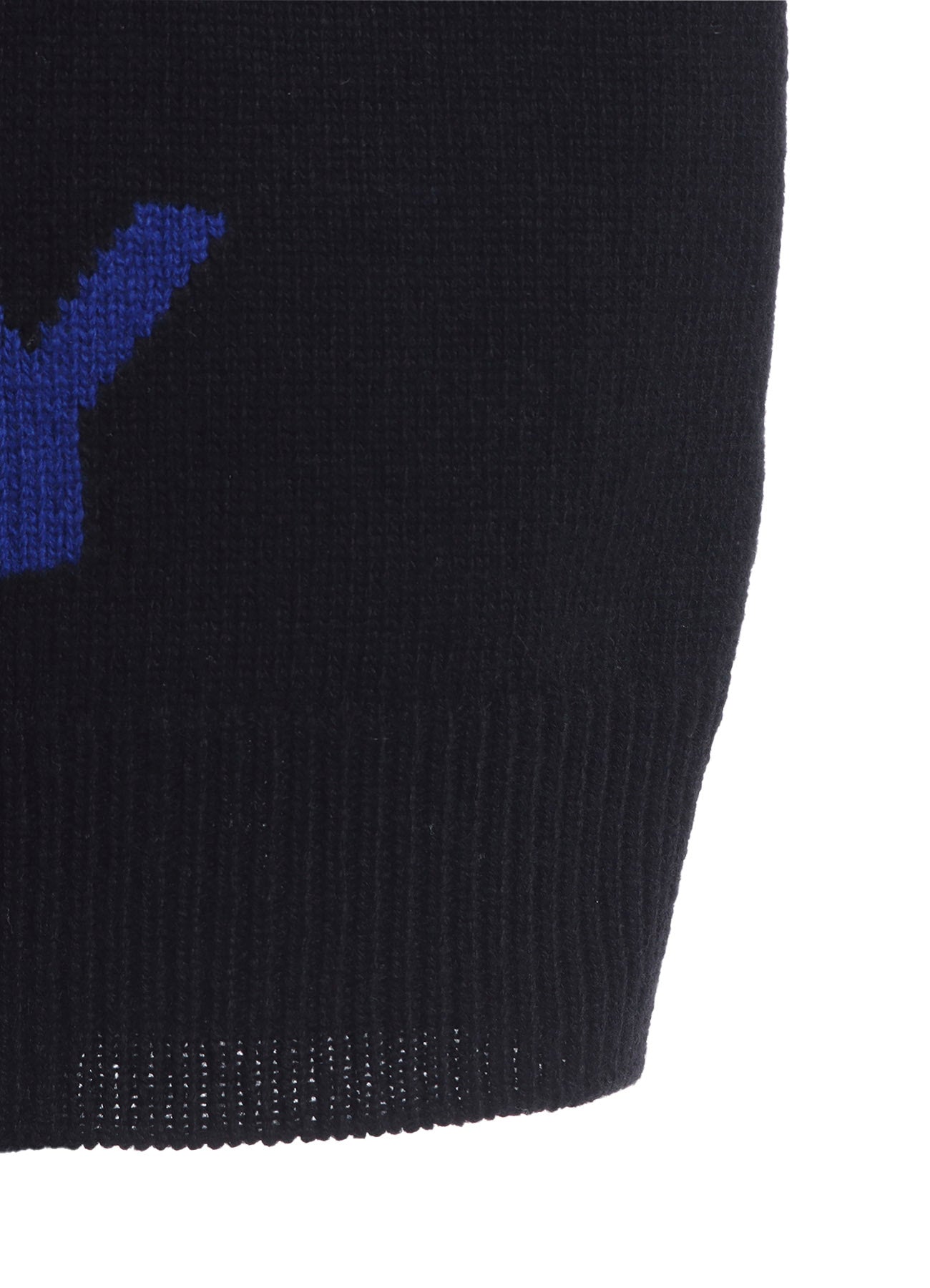 INTARSIA ASYMMETERIC PULLOVER