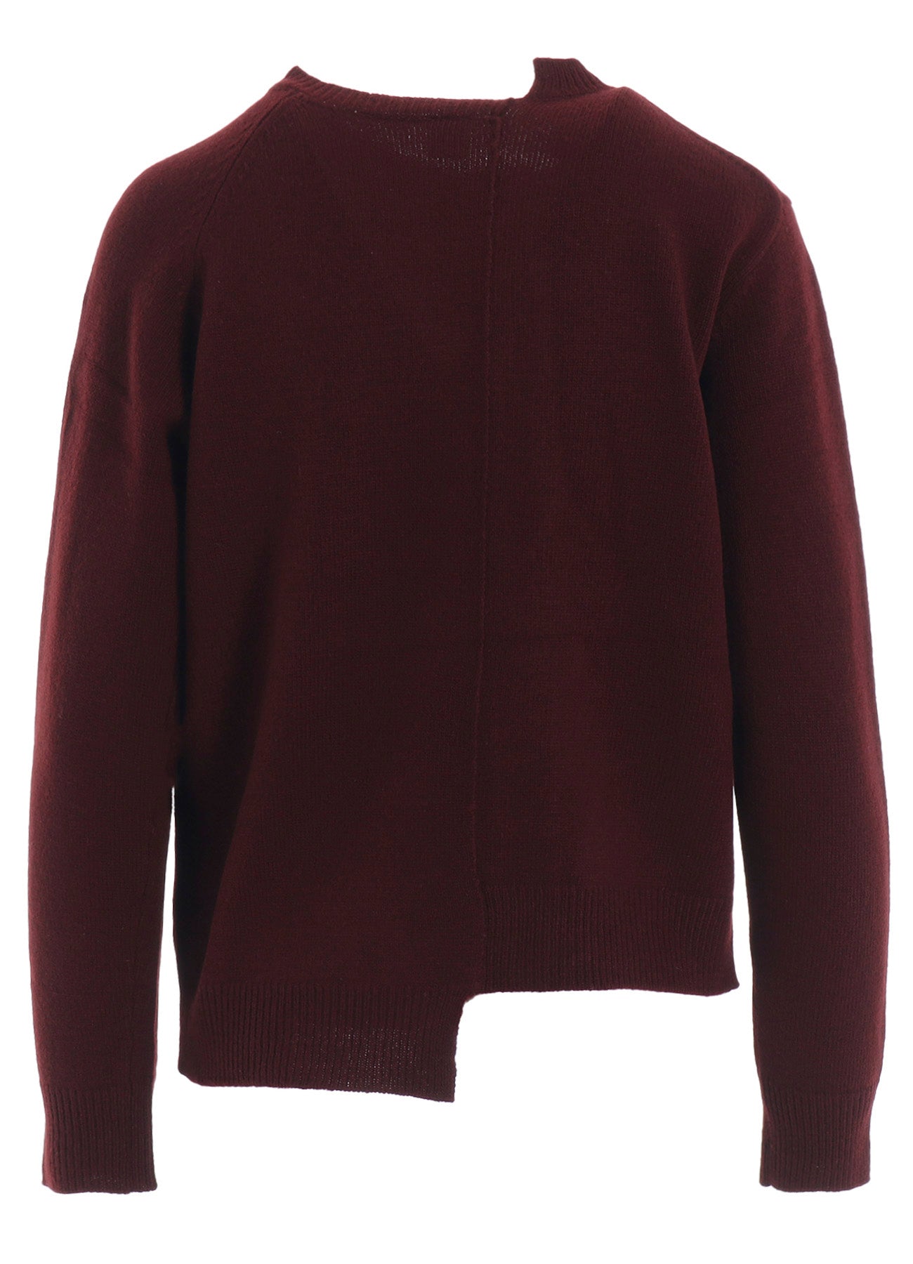 INTARSIA ASYMMETERIC CARDIGAN