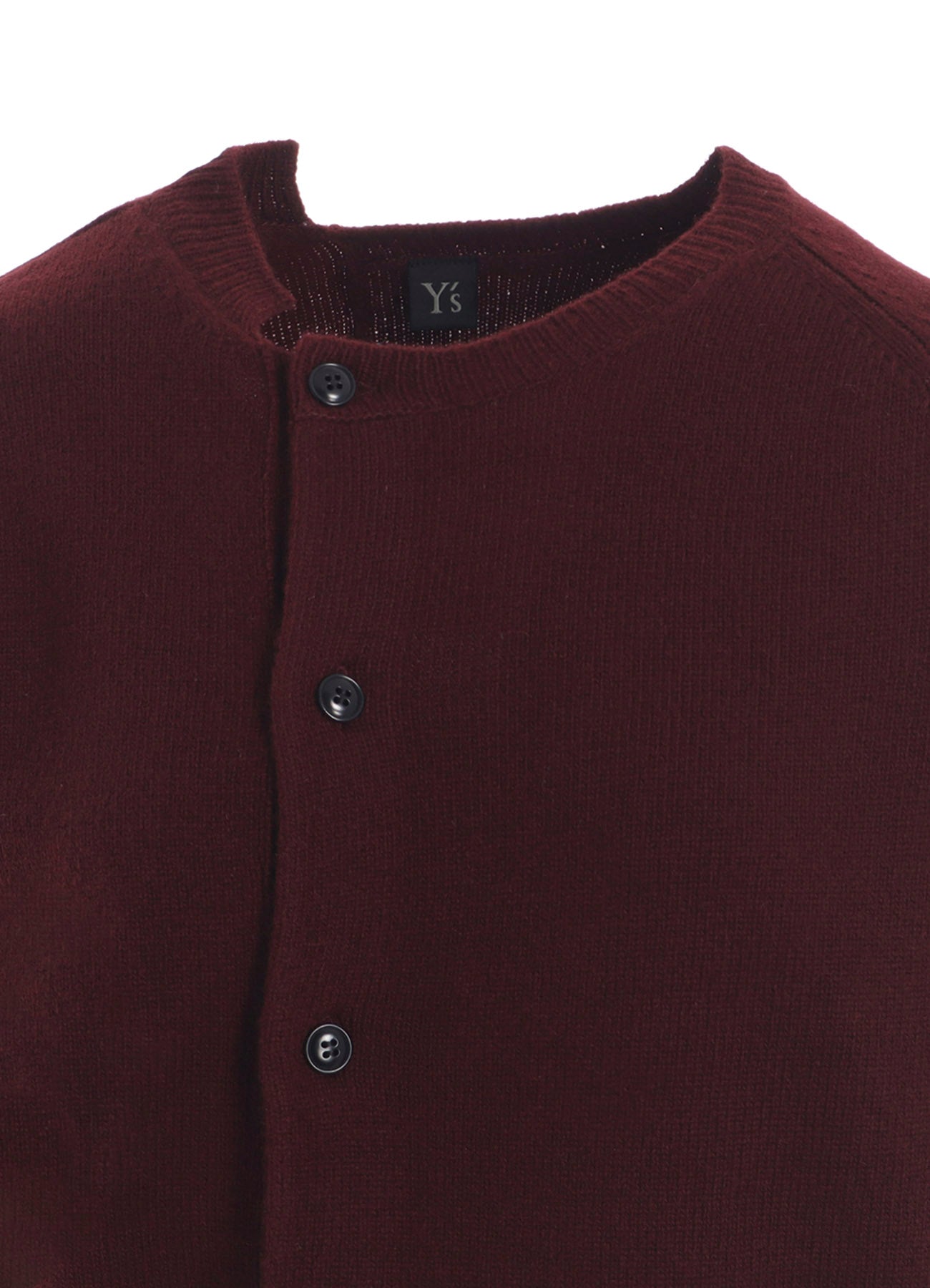 INTARSIA ASYMMETERIC CARDIGAN