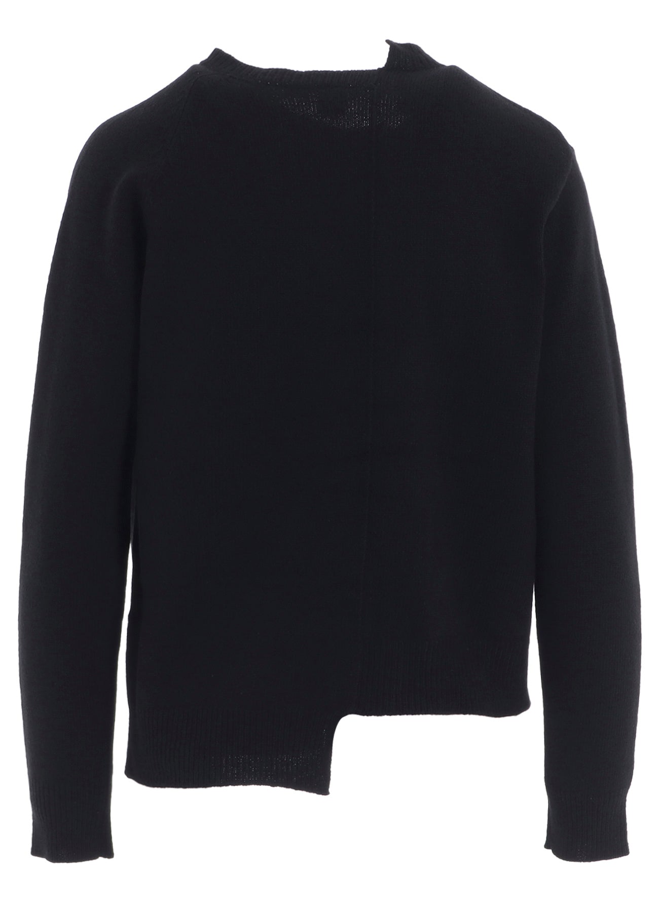 INTARSIA ASYMMETERIC CARDIGAN