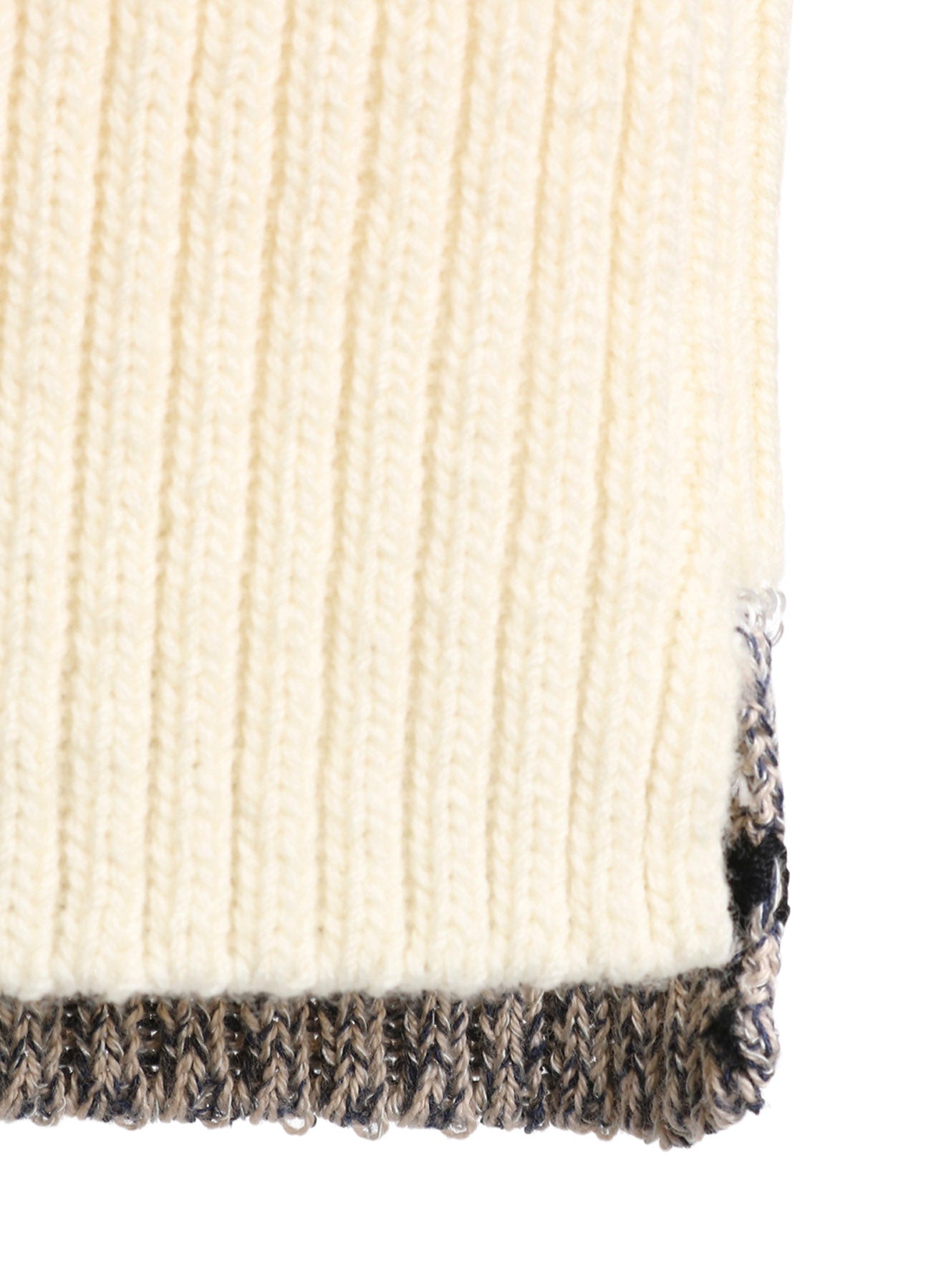 RIBBED MINI HIGH NECK PULLOVER