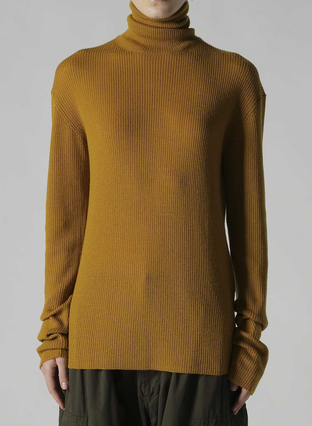 RIB HIGH NECK KNIT