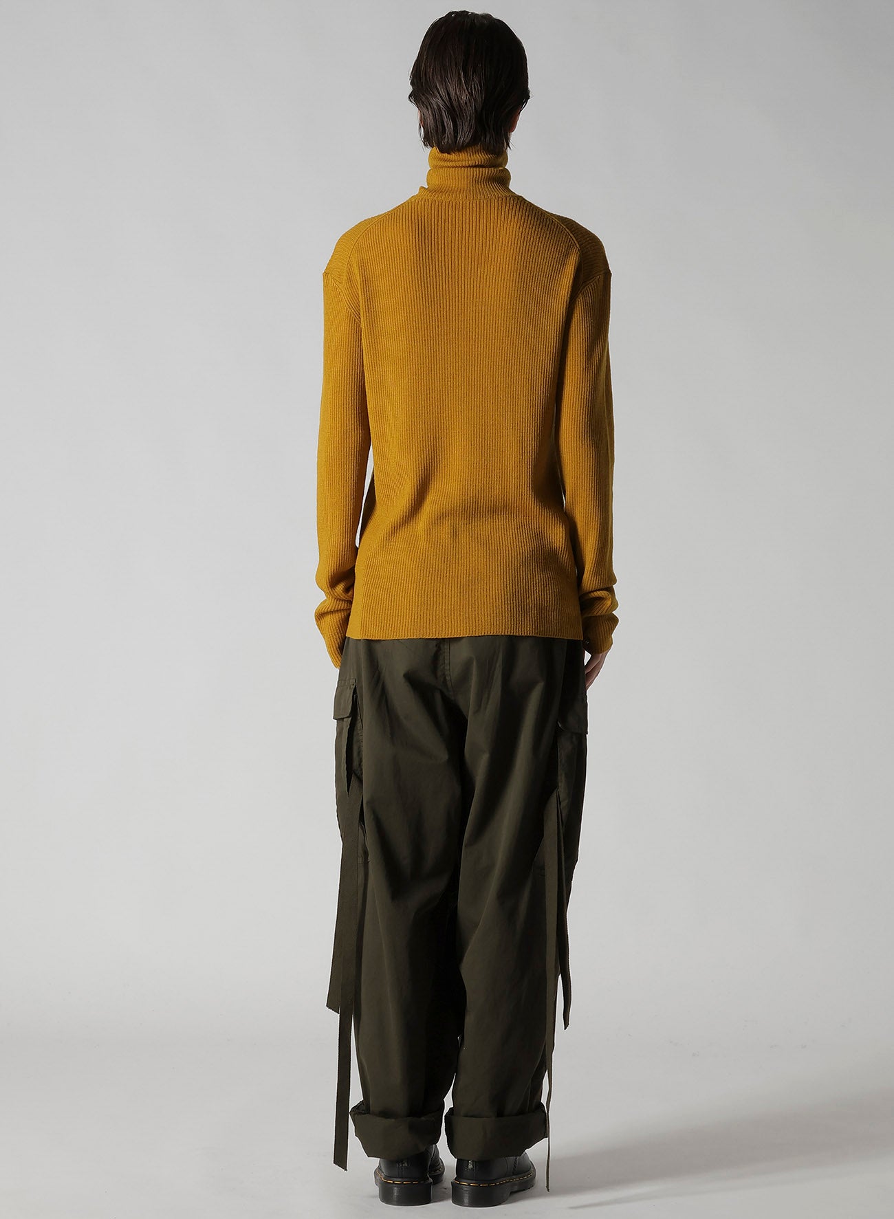 RIB HIGH NECK KNIT
