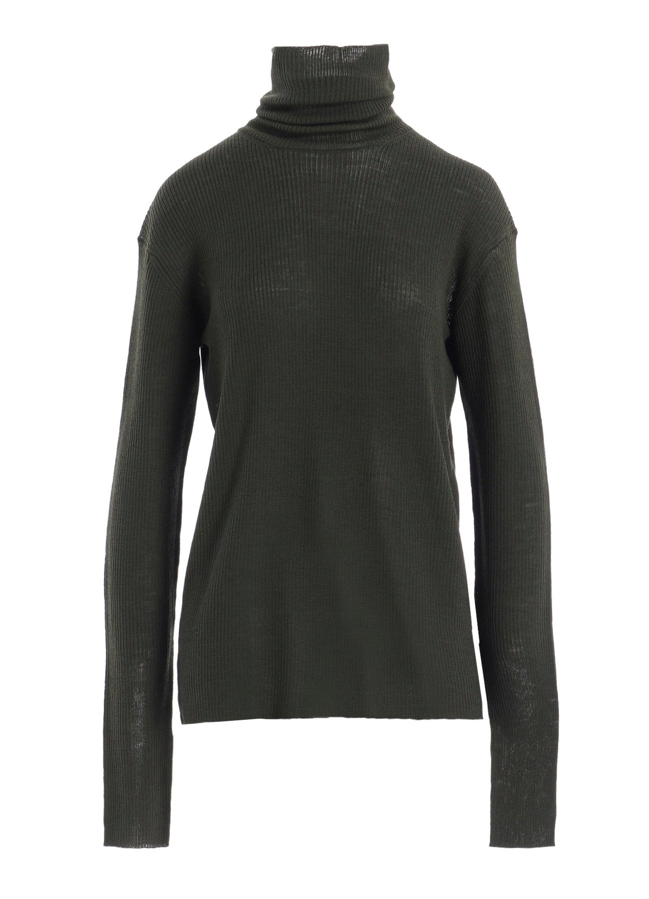 RIB HIGH NECK KNIT
