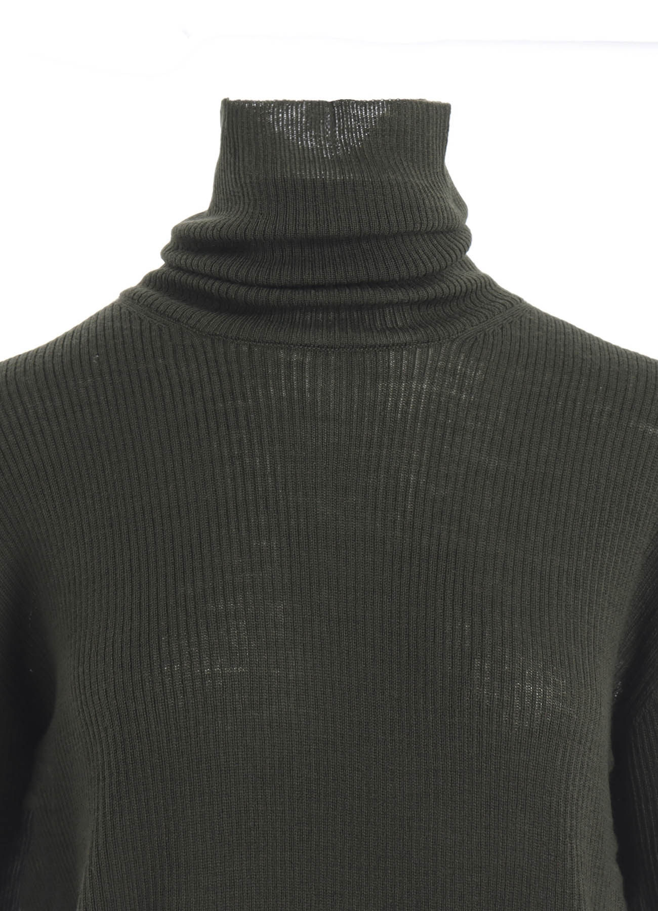 RIB HIGH NECK KNIT