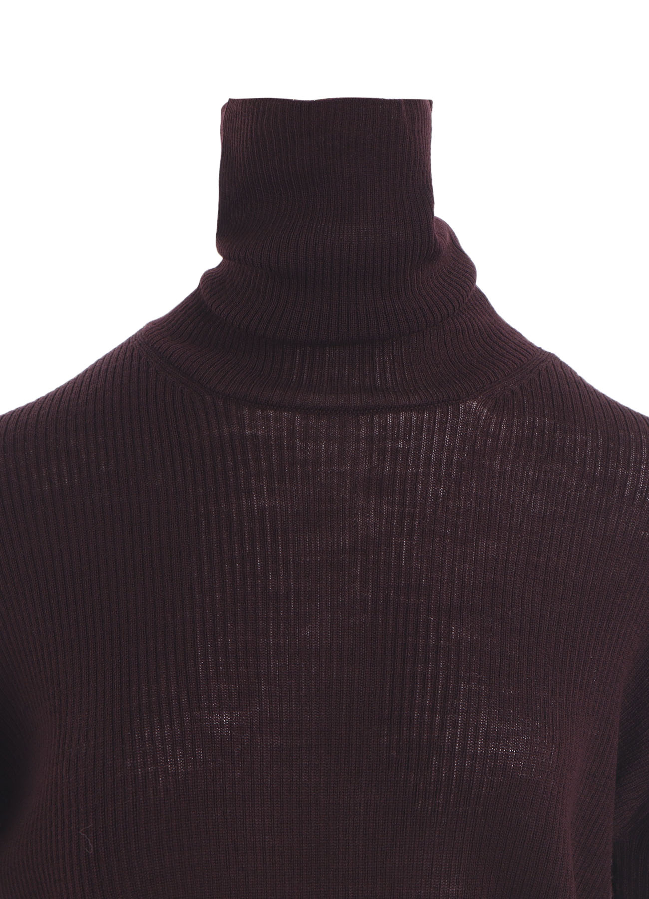 RIB HIGH NECK KNIT