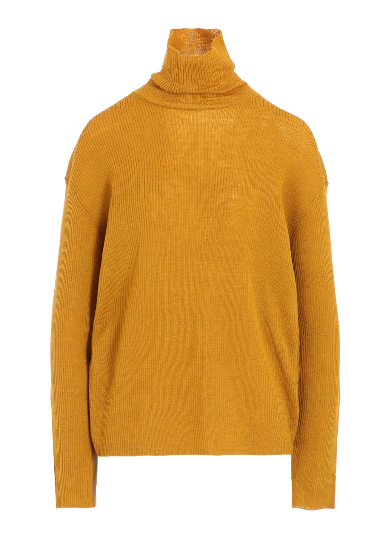 RIB OVERSIZED HIGH NECK KNIT