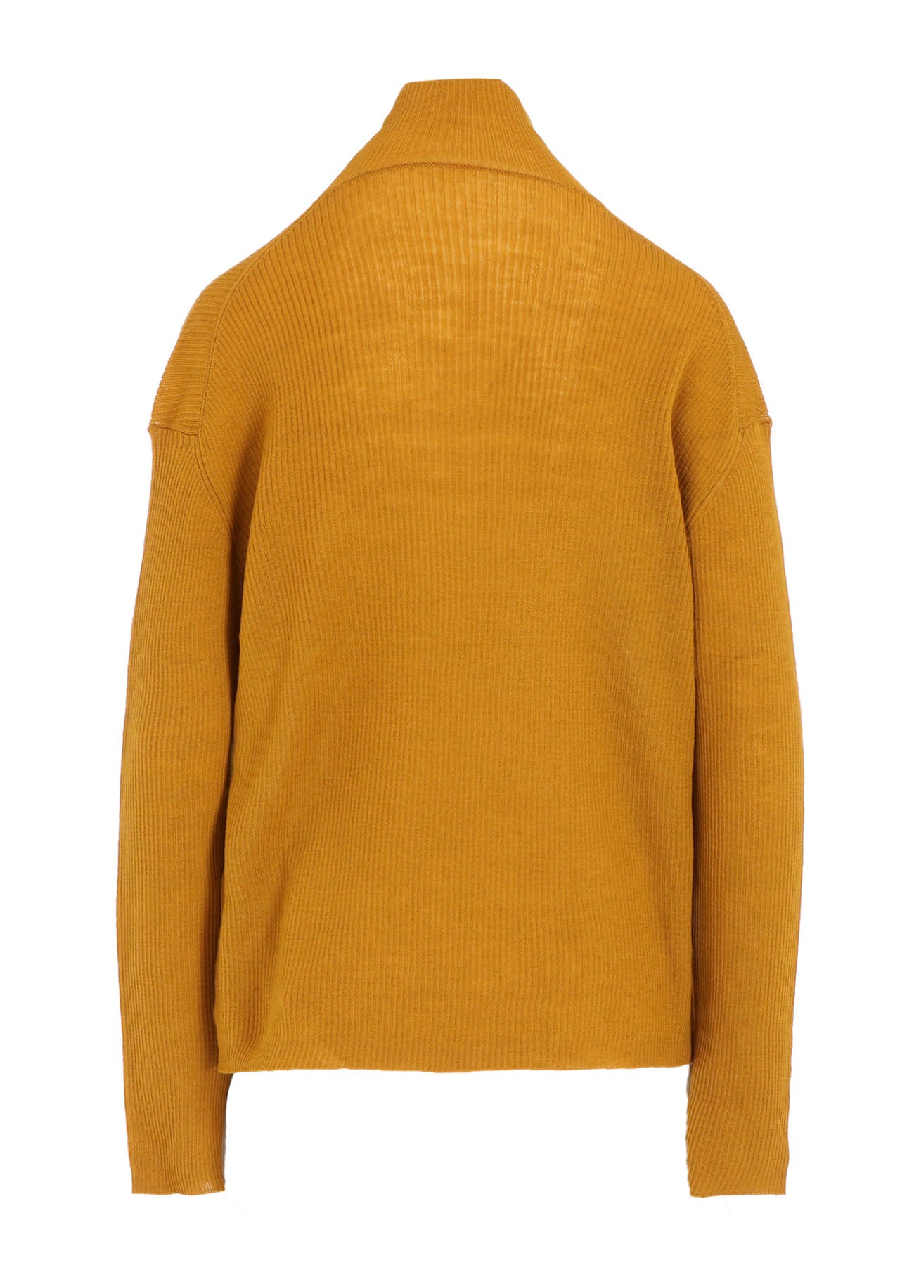 RIB OVERSIZED HIGH NECK KNIT