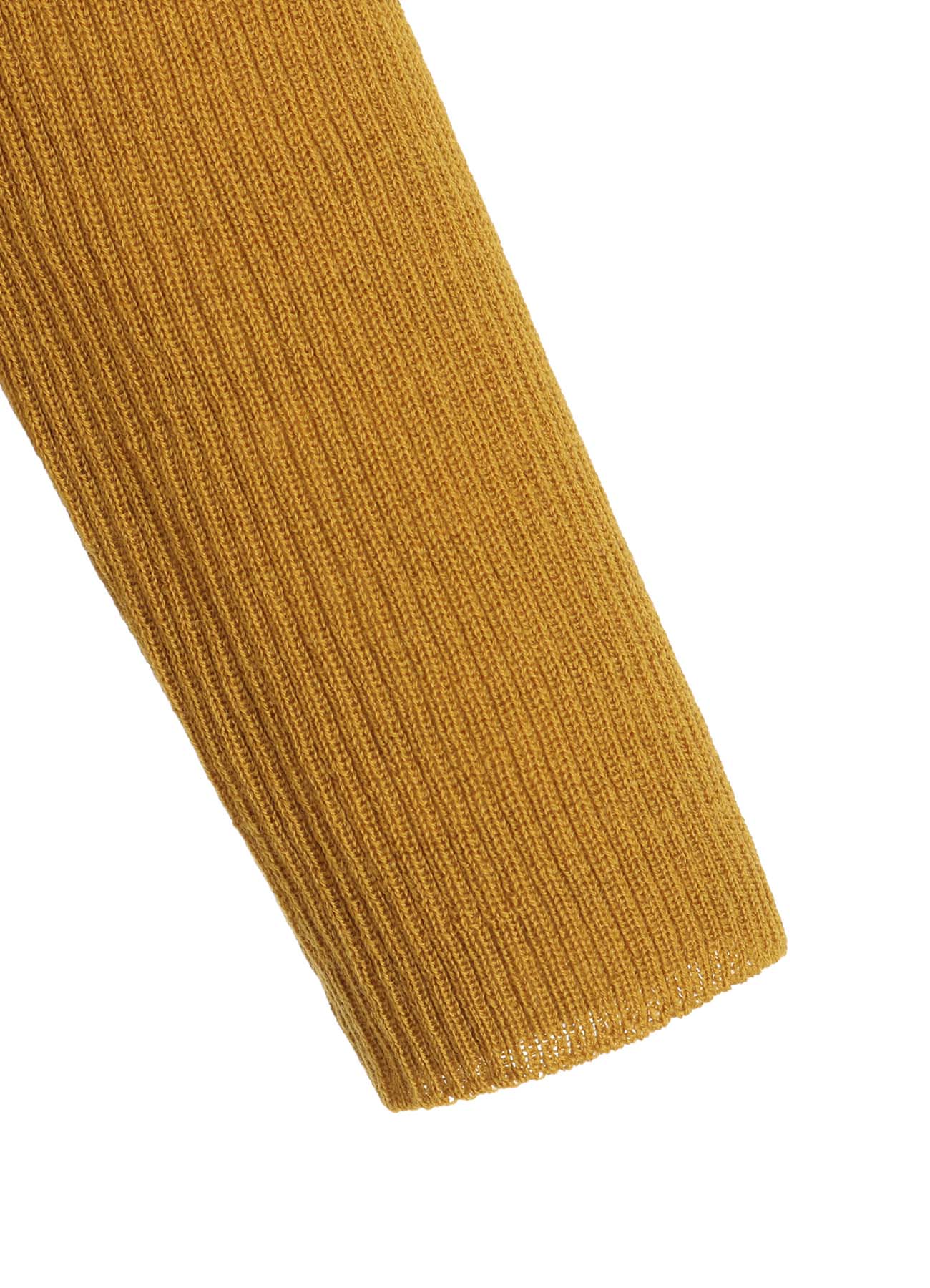 RIB OVERSIZED HIGH NECK KNIT