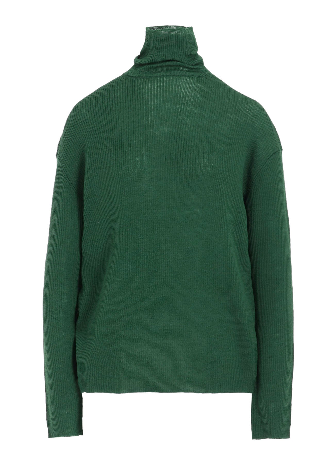 RIB OVERSIZED HIGH NECK KNIT