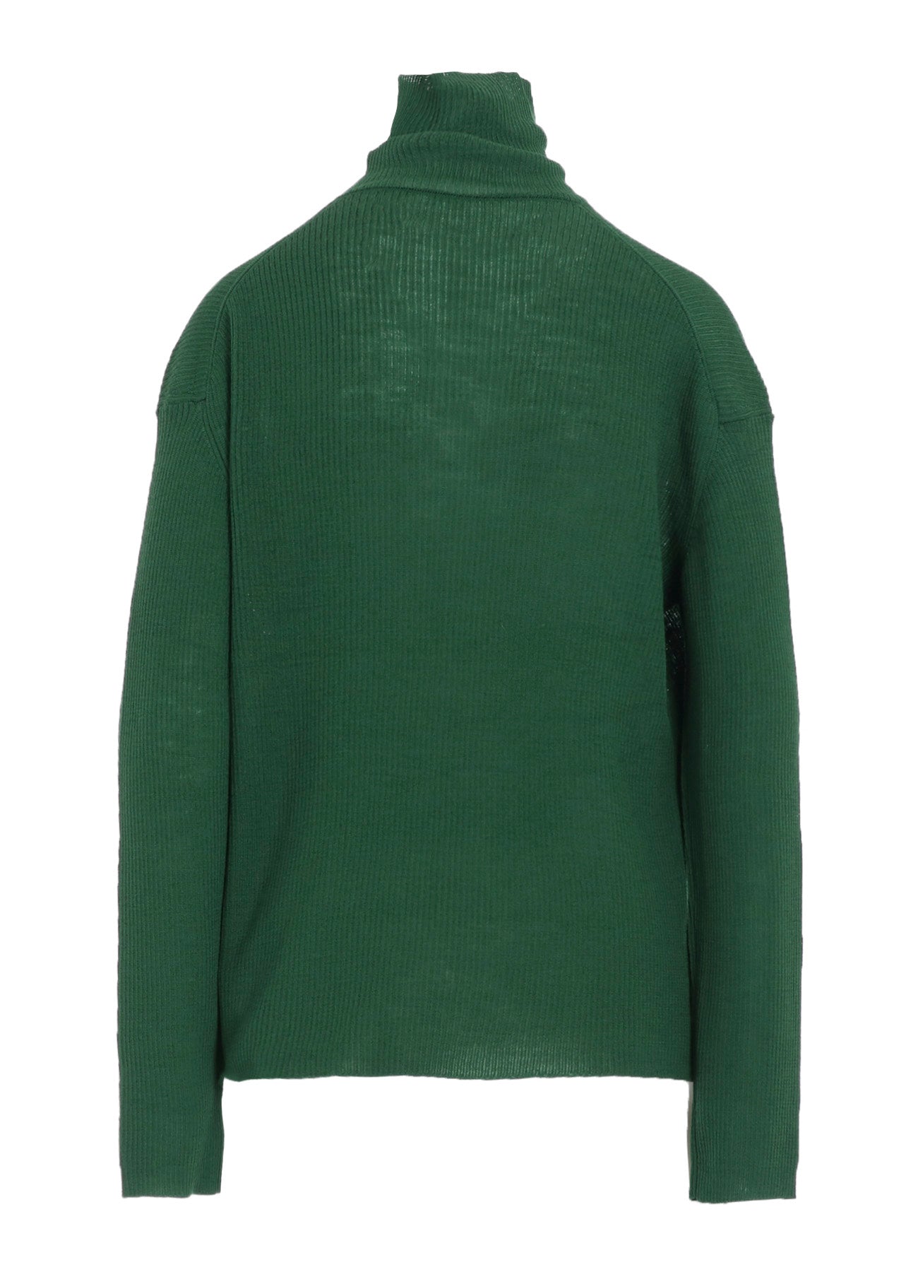 RIB OVERSIZED HIGH NECK KNIT
