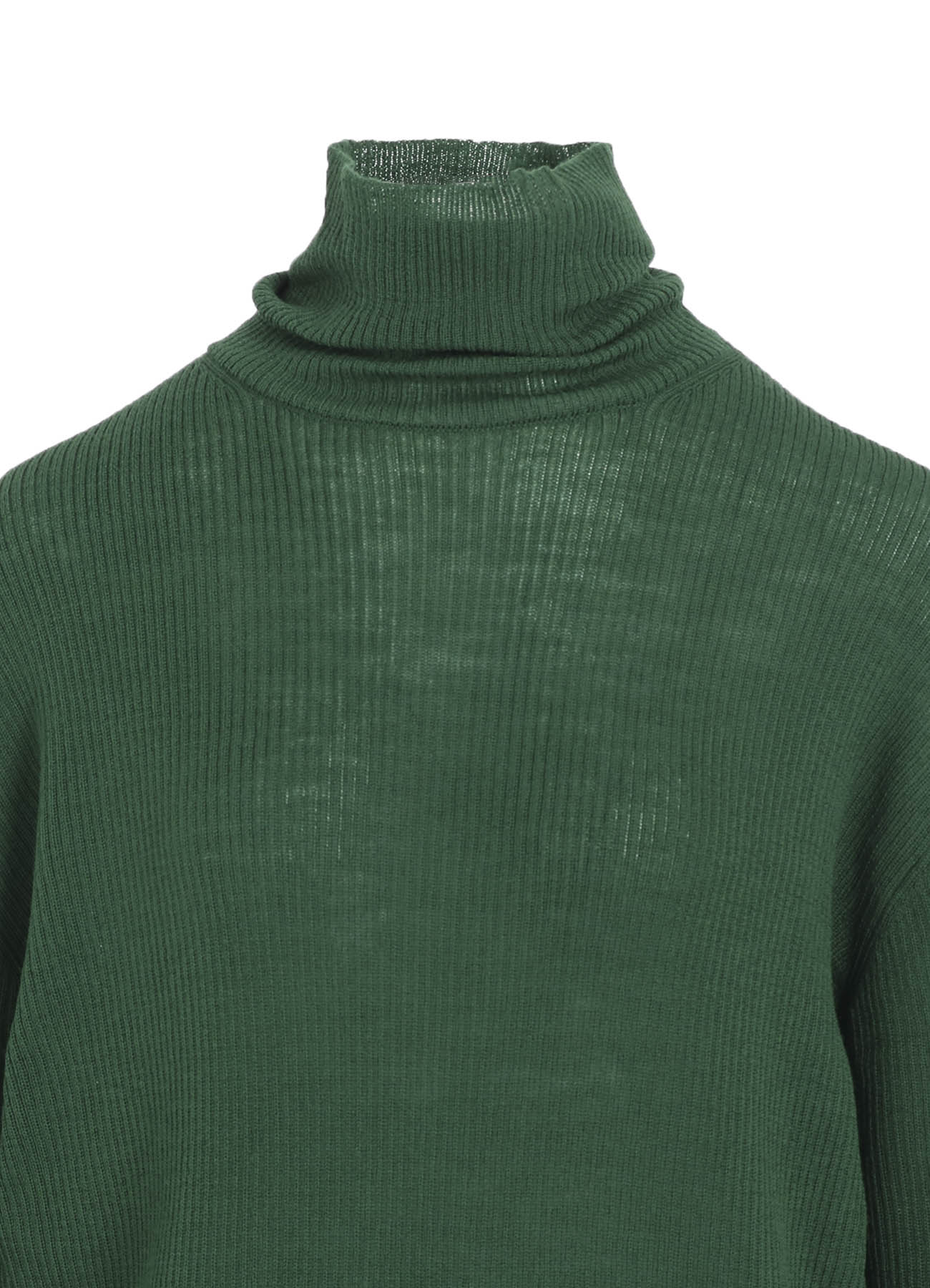 RIB OVERSIZED HIGH NECK KNIT