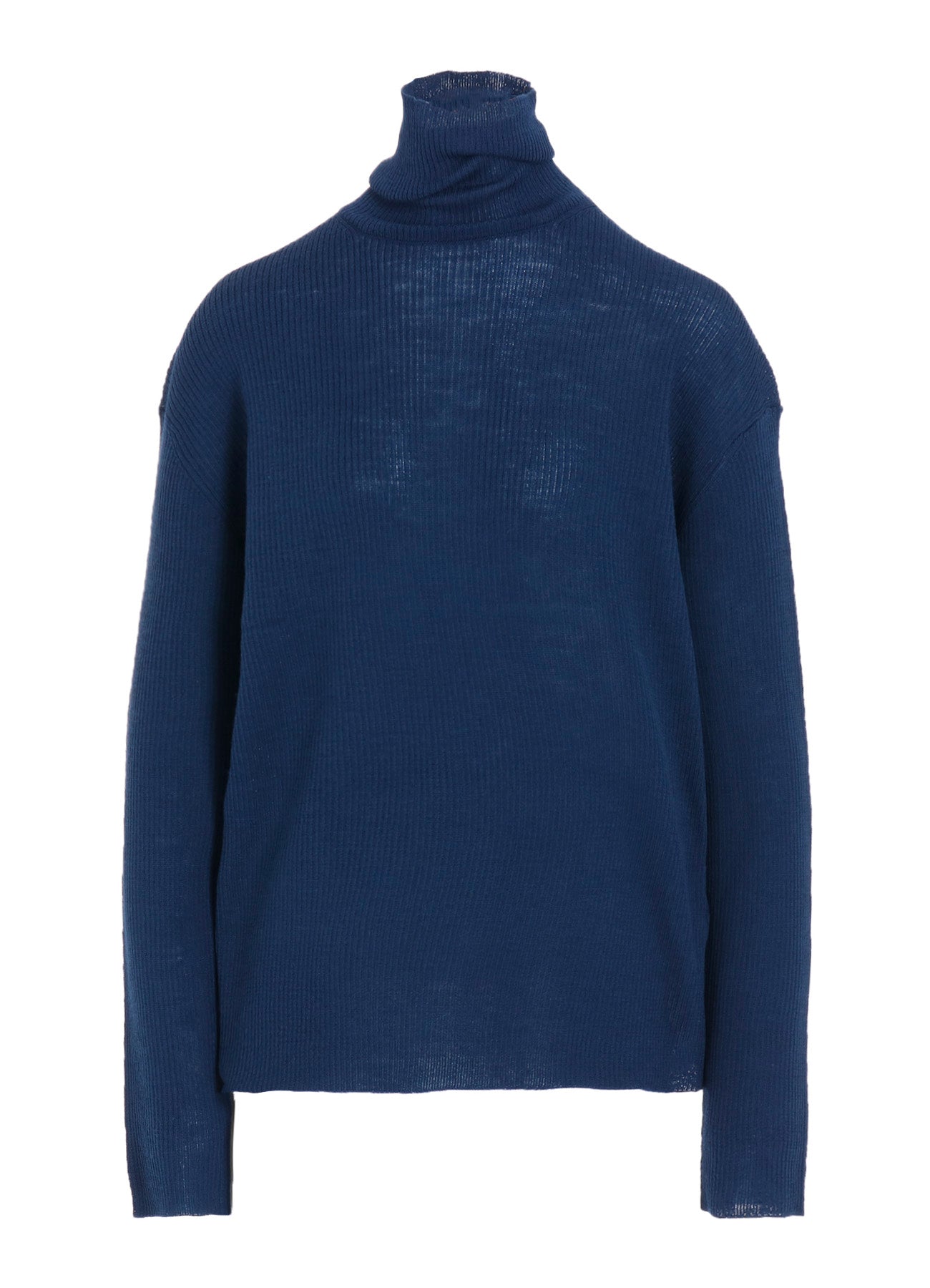 RIB OVERSIZED HIGH NECK KNIT