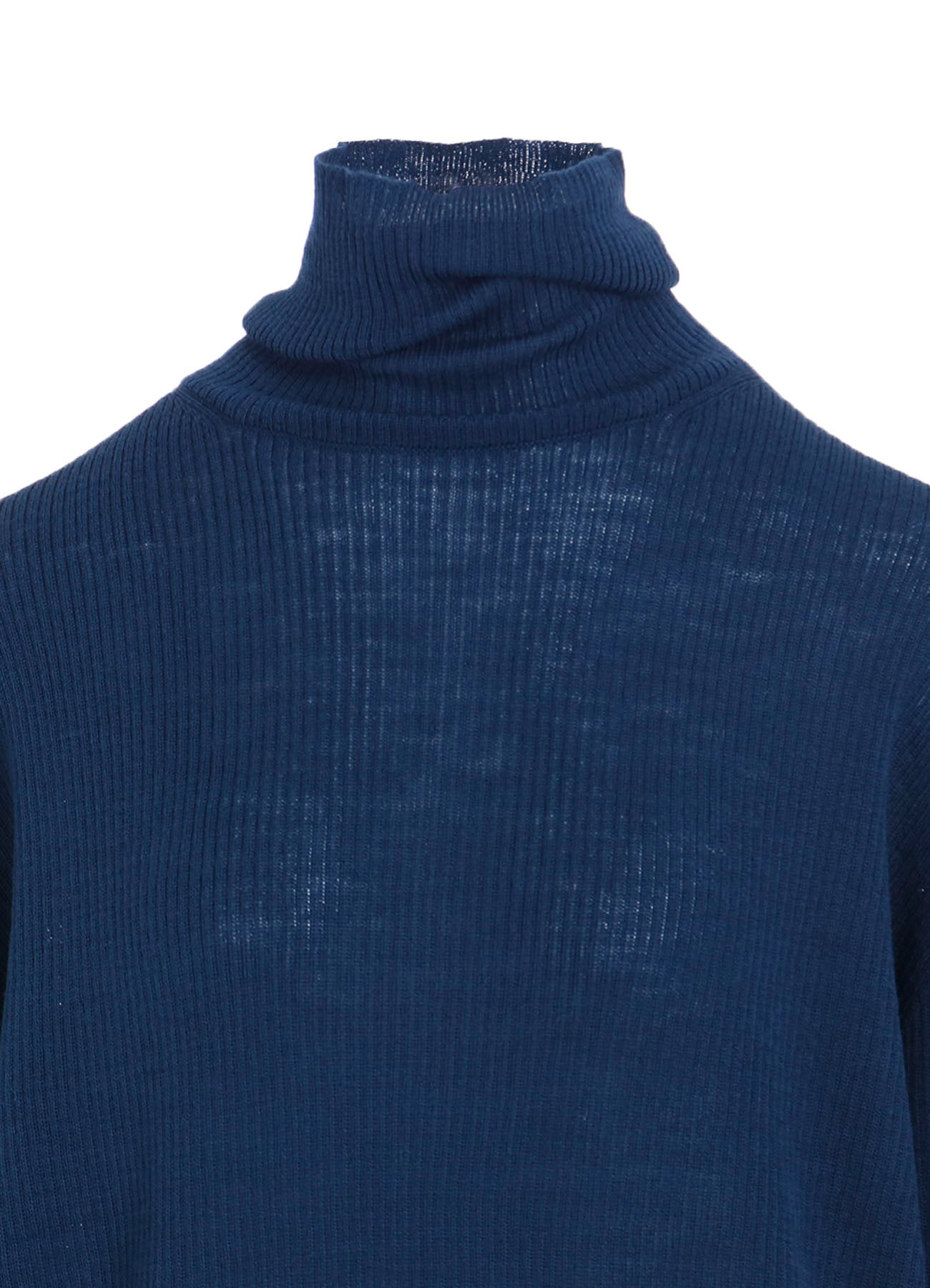 RIB OVERSIZED HIGH NECK KNIT