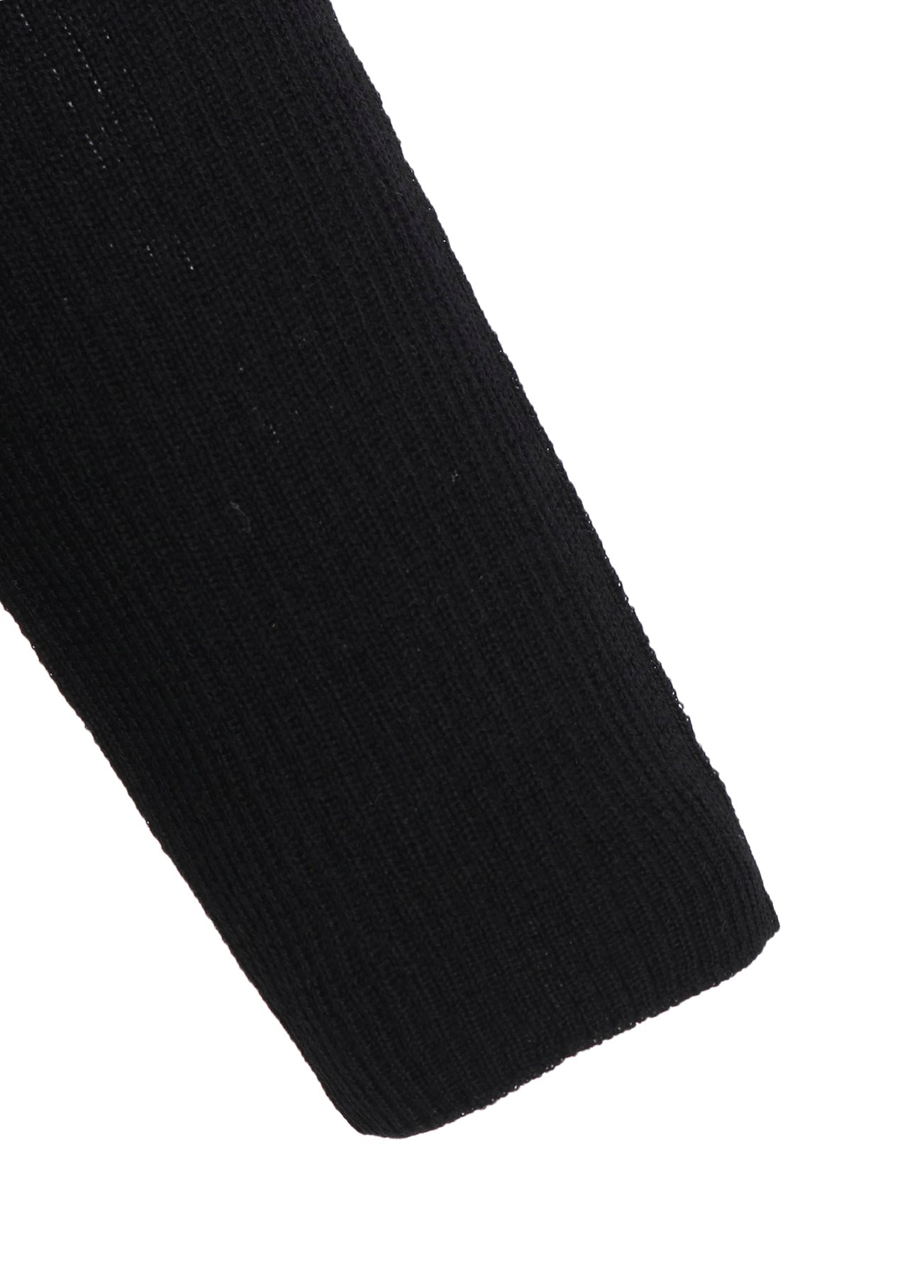 RIB OVERSIZED HIGH NECK KNIT