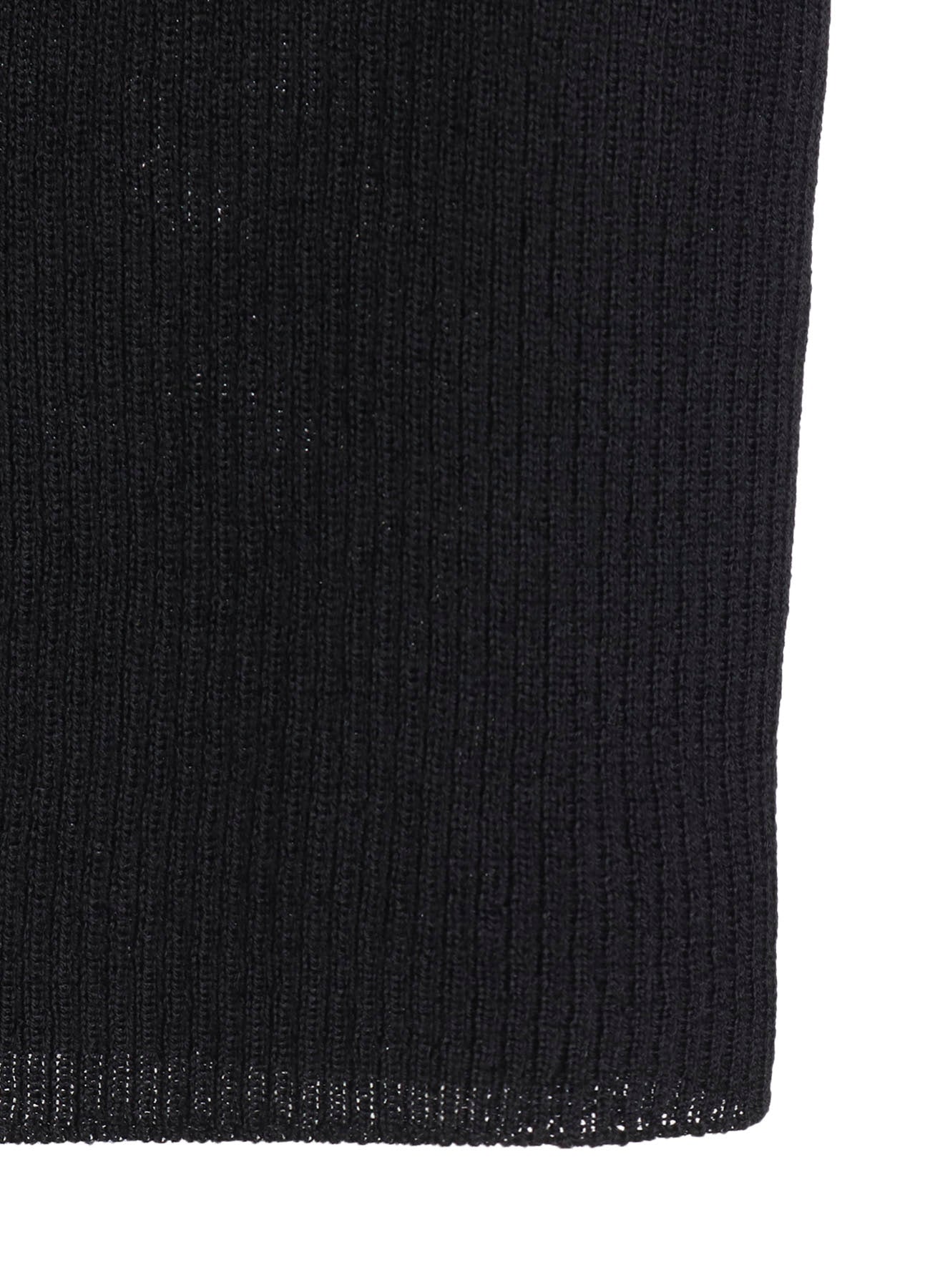 RIB OVERSIZED HIGH NECK KNIT