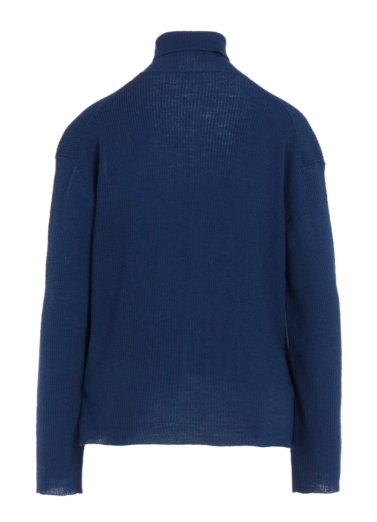 RIB HIGH NECK KNIT CARDIGAN