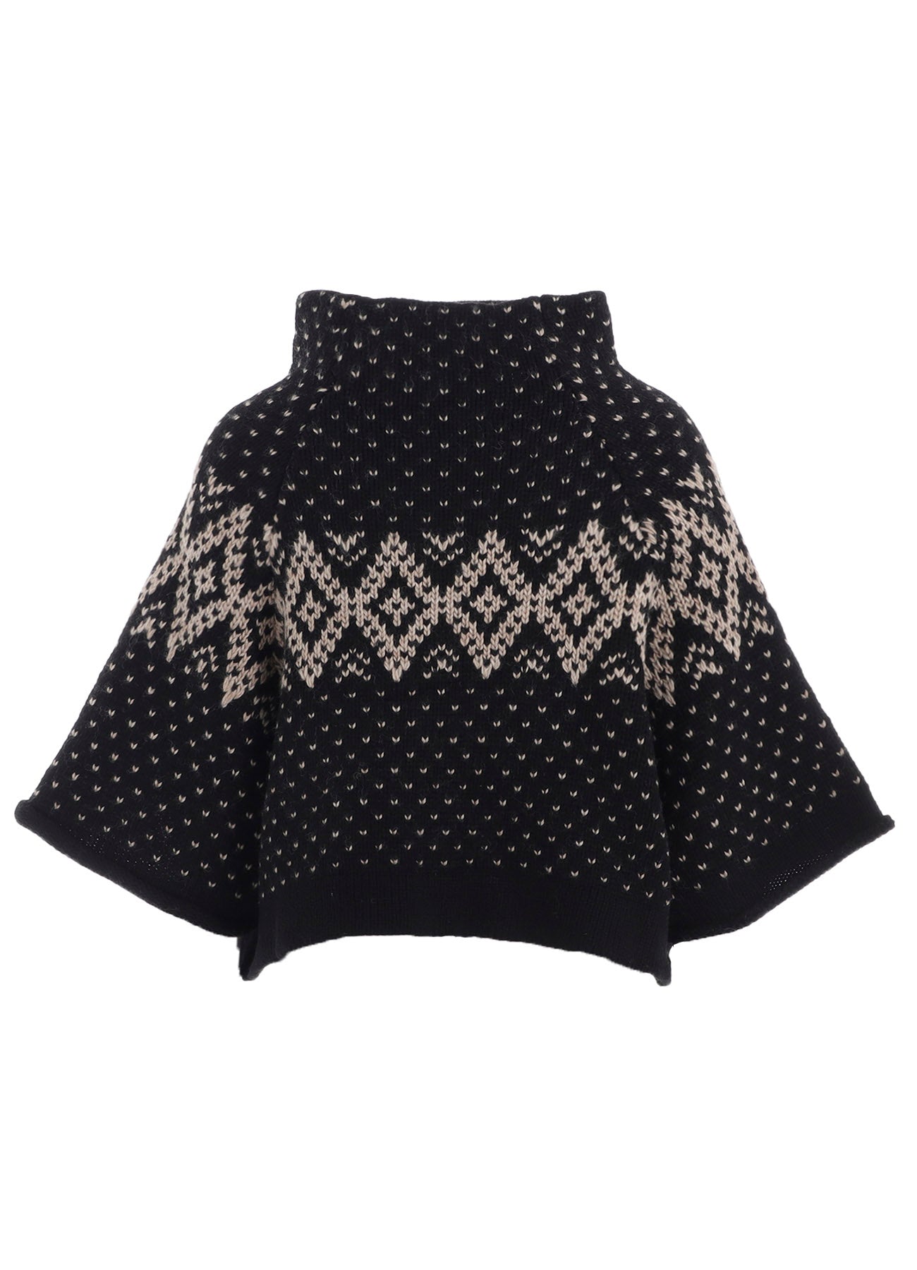 NORDIC JQ SHORT RAGLAN SLEEVE PULLOVER