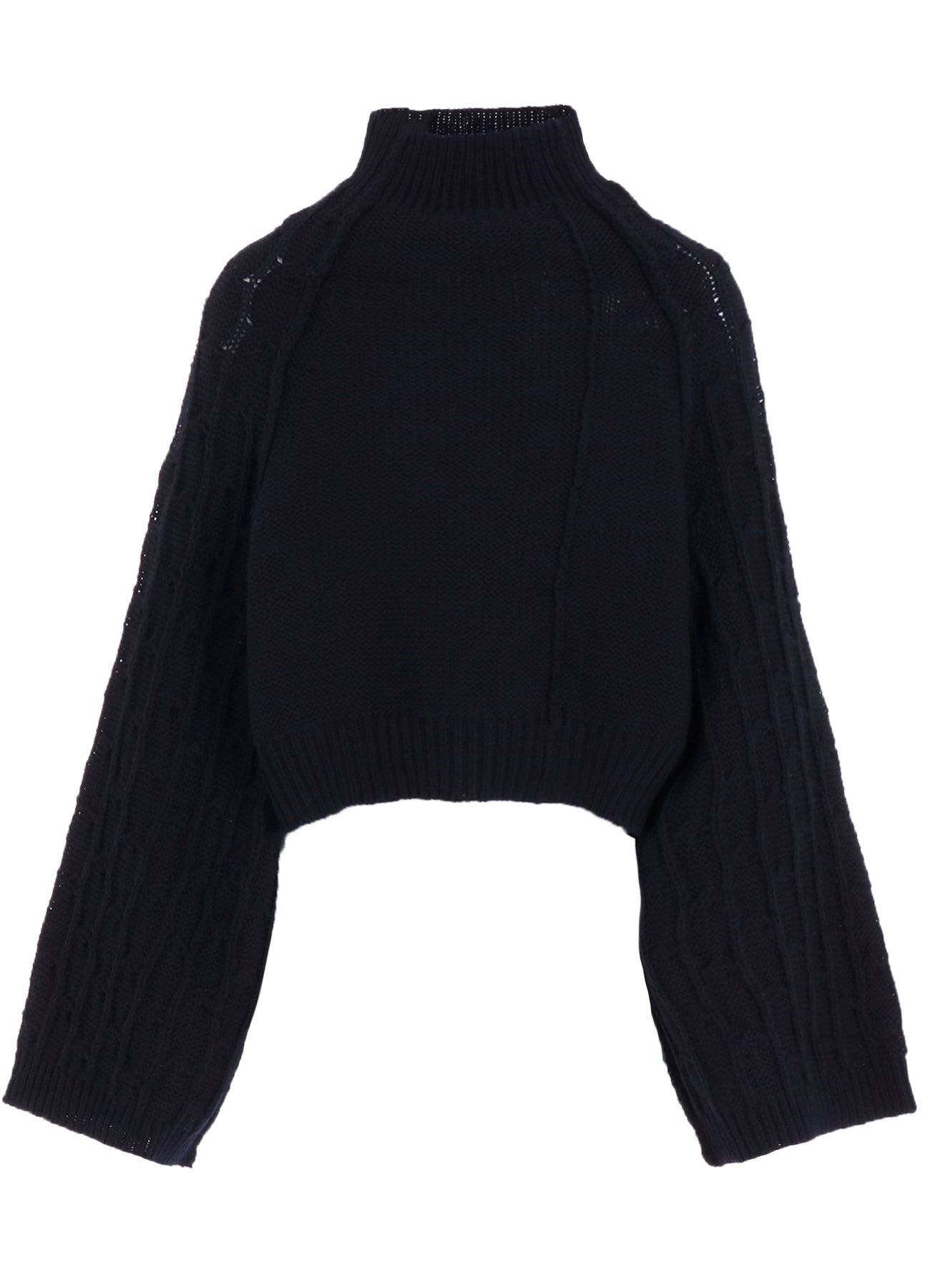 BIG SLEEVE KNIT PULLOVER