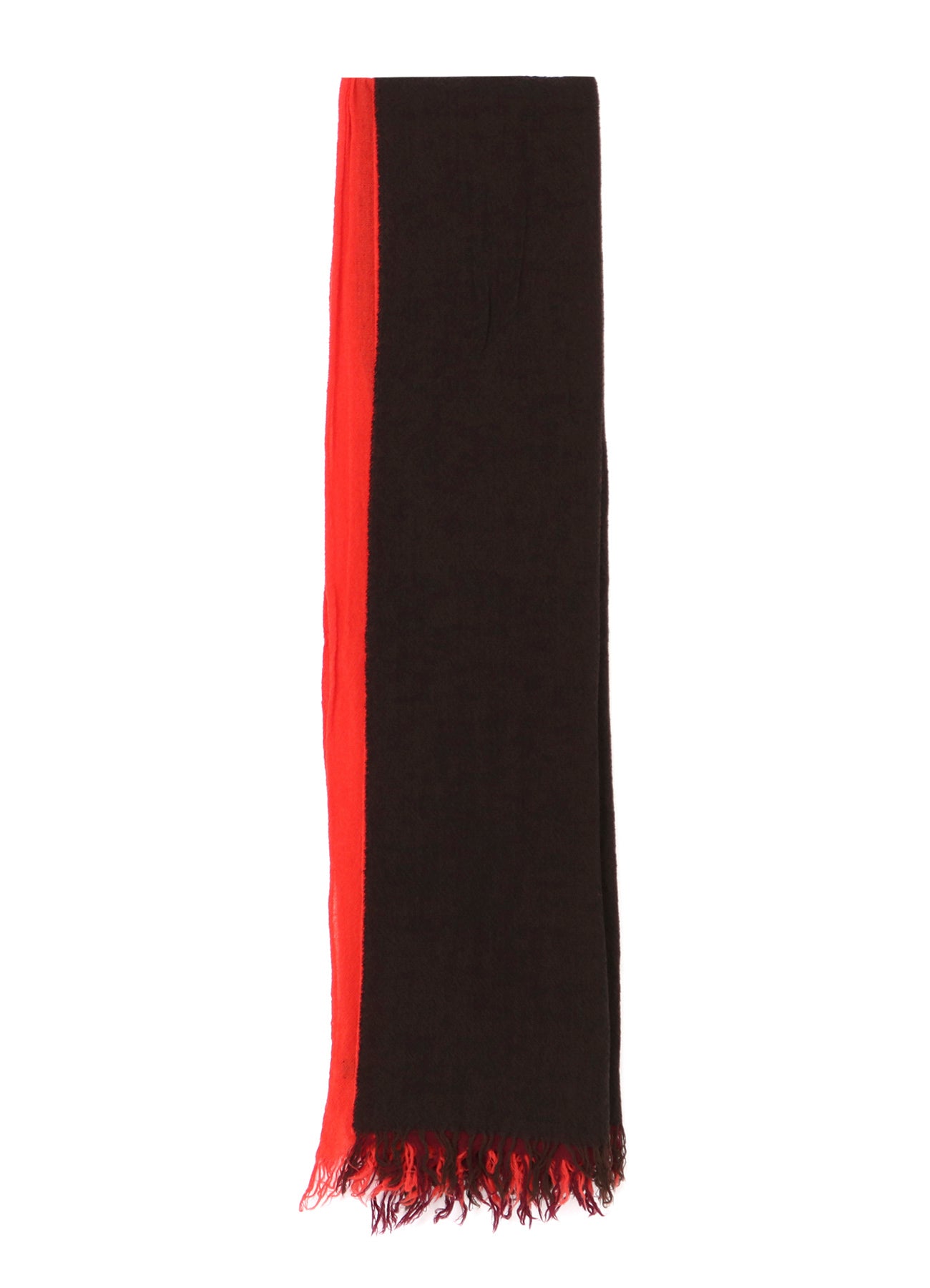 THREE-LAYERED WOOL SCARF