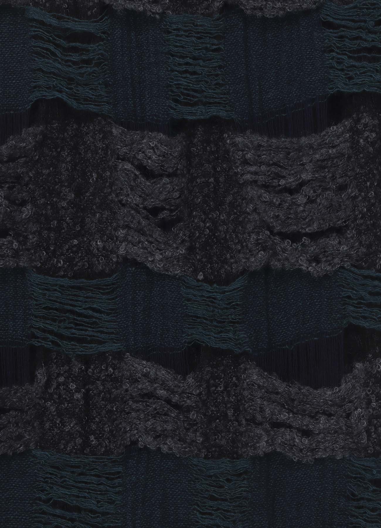 PLAID BOUCLE SCARF