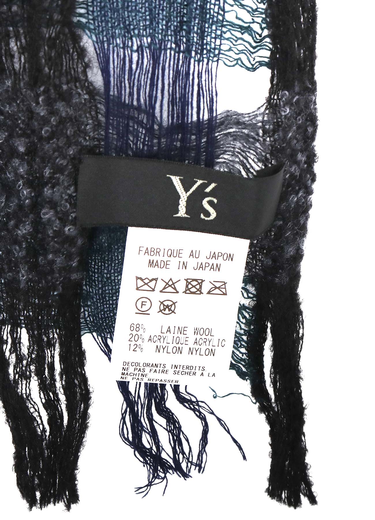PLAID BOUCLE SCARF