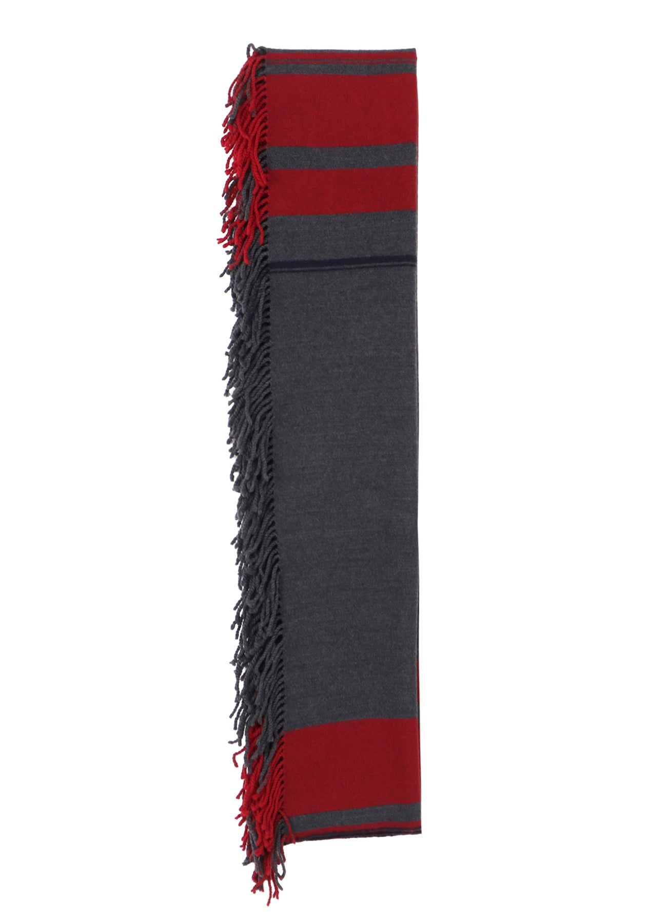 WOOL FRINGE SCARF