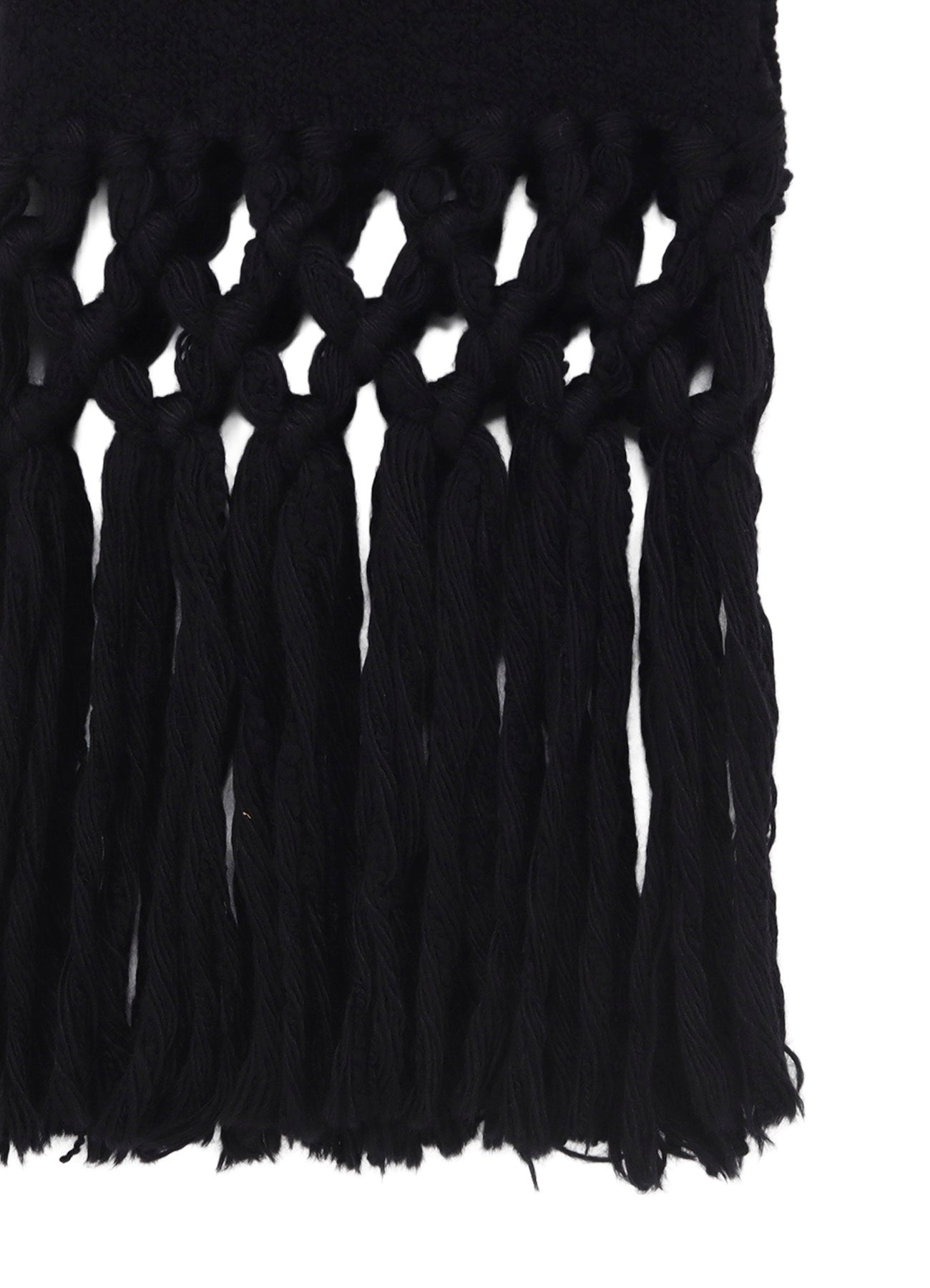 WOOL BREND FRINGE SCARF