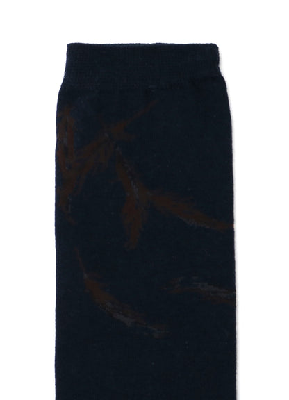 ANGEL-DESIGN HIGH SOCKS
