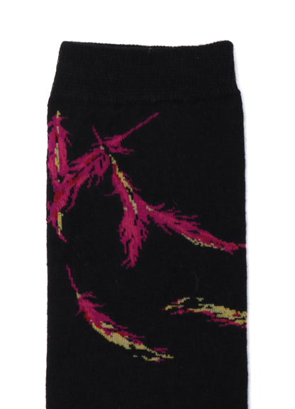 ANGEL-DESIGN HIGH SOCKS