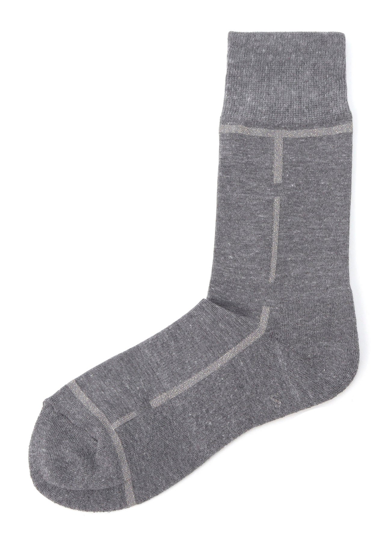 Y's × CHICSTOCKS LINE GLITTER SOCKS