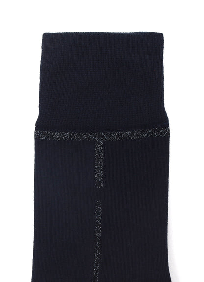 Y's × CHICSTOCKS LINE GLITTER SOCKS
