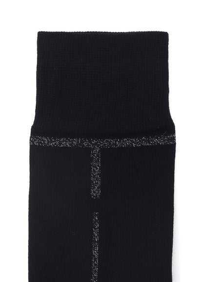 Y's × CHICSTOCKS LINE GLITTER SOCKS